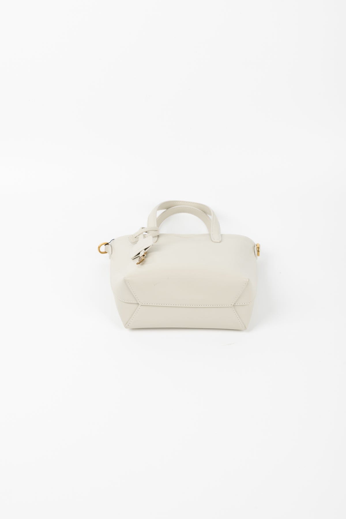 SAINT LAURENT MINI TOY SHOPPING CREMA SOFT