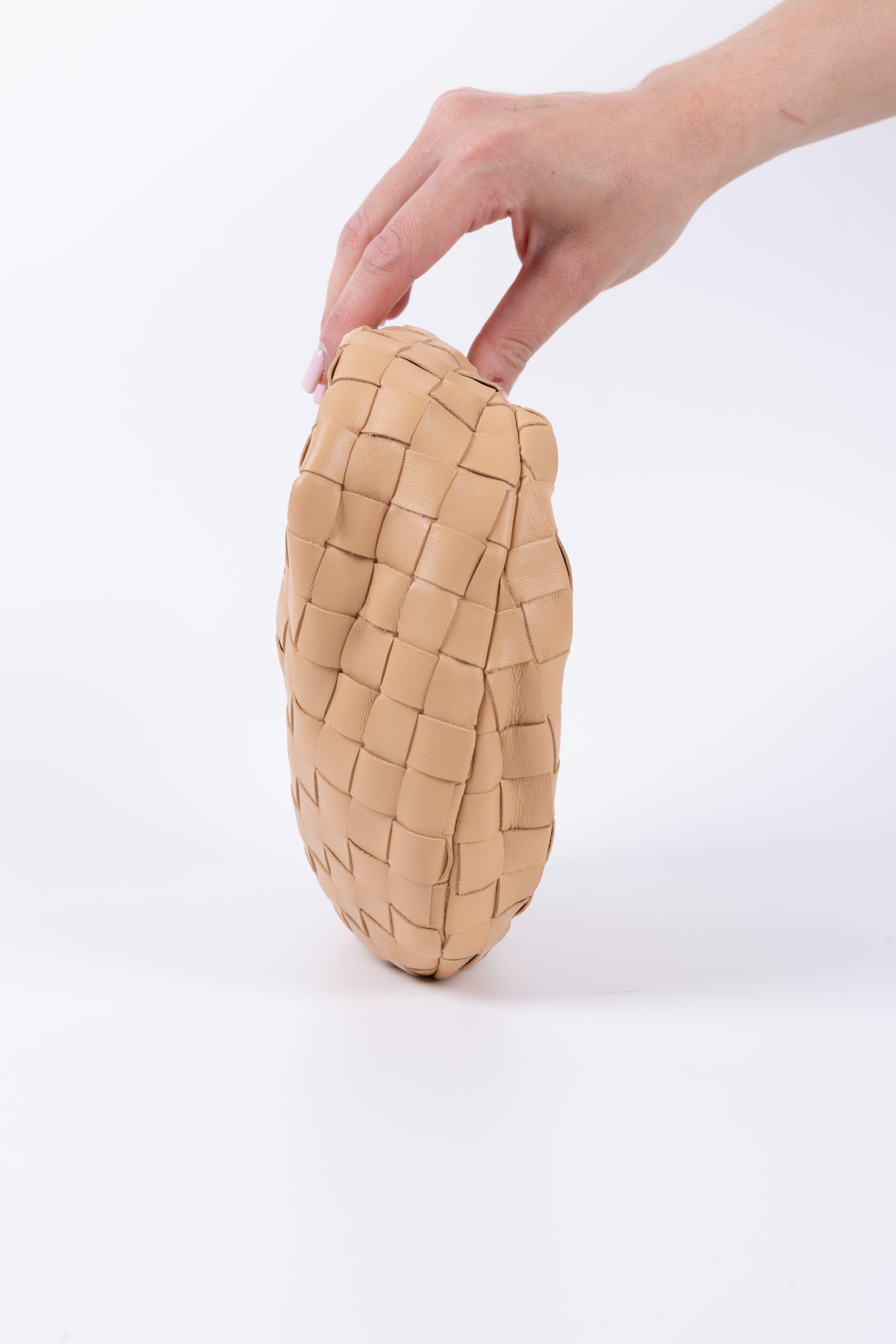 BOTTEGA VENETA MINI JODIE ALMOND