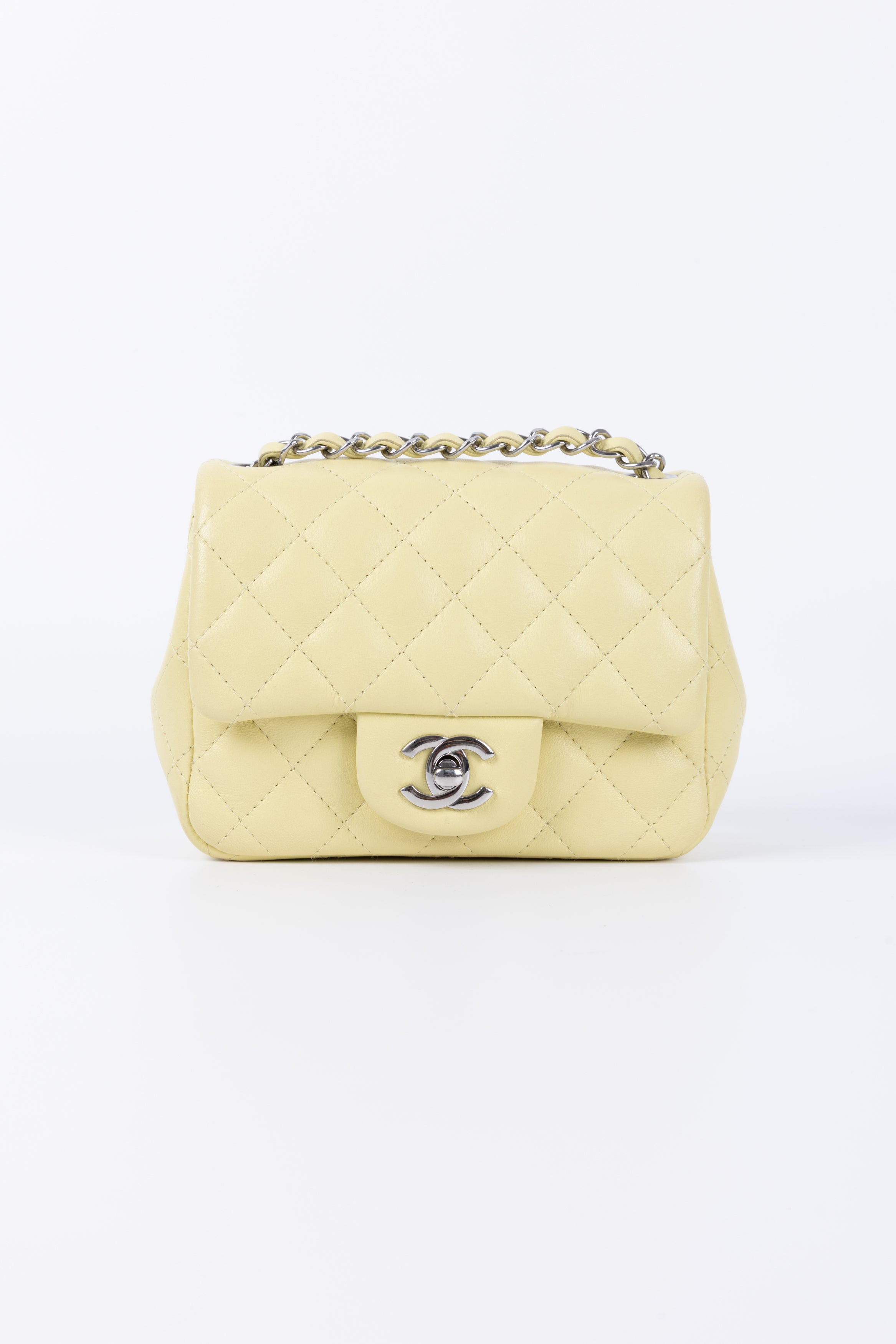 CHANEL MINI SQUARE GIALLA