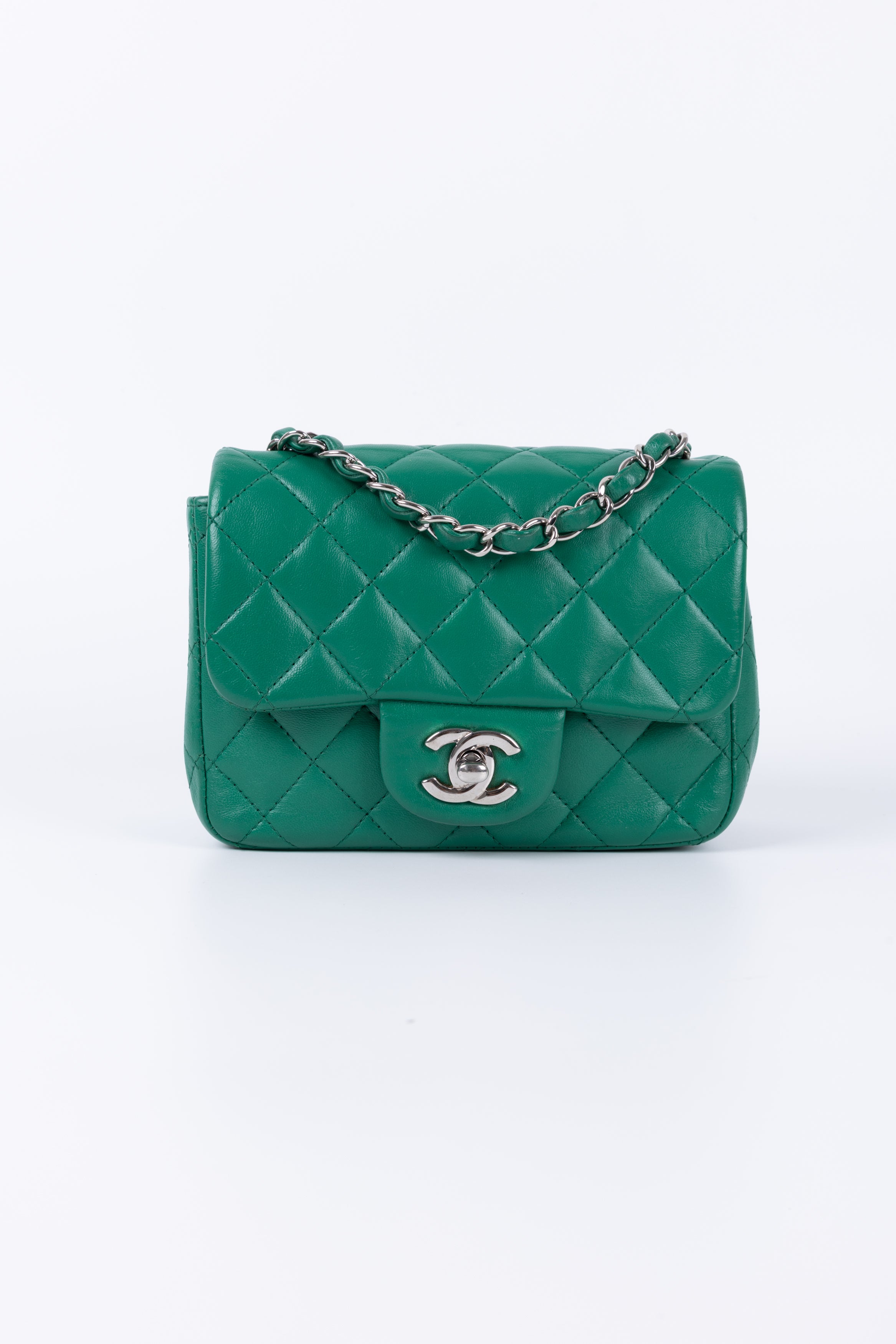 CHANEL MINI SQUARE VERDE