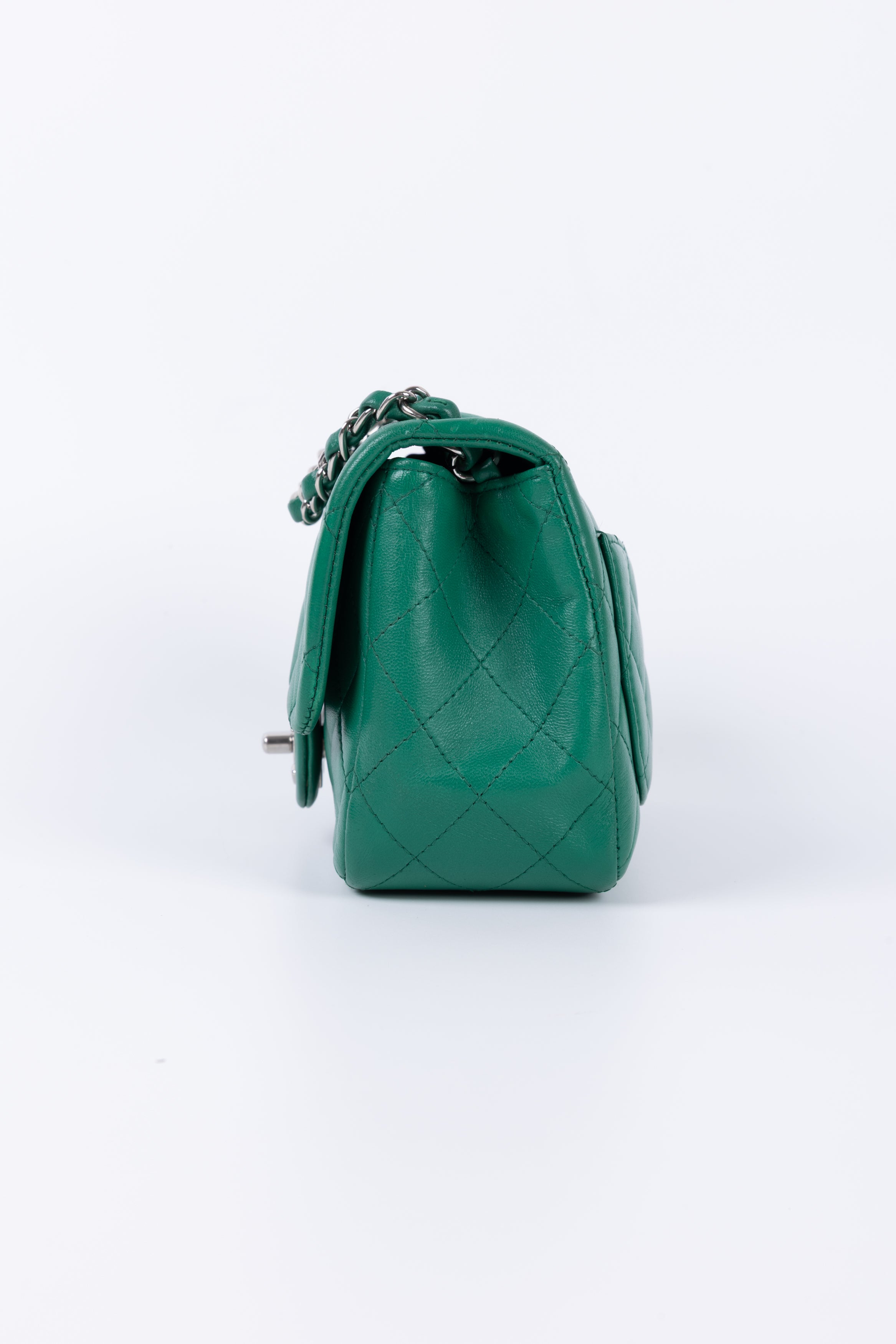 CHANEL MINI SQUARE VERDE