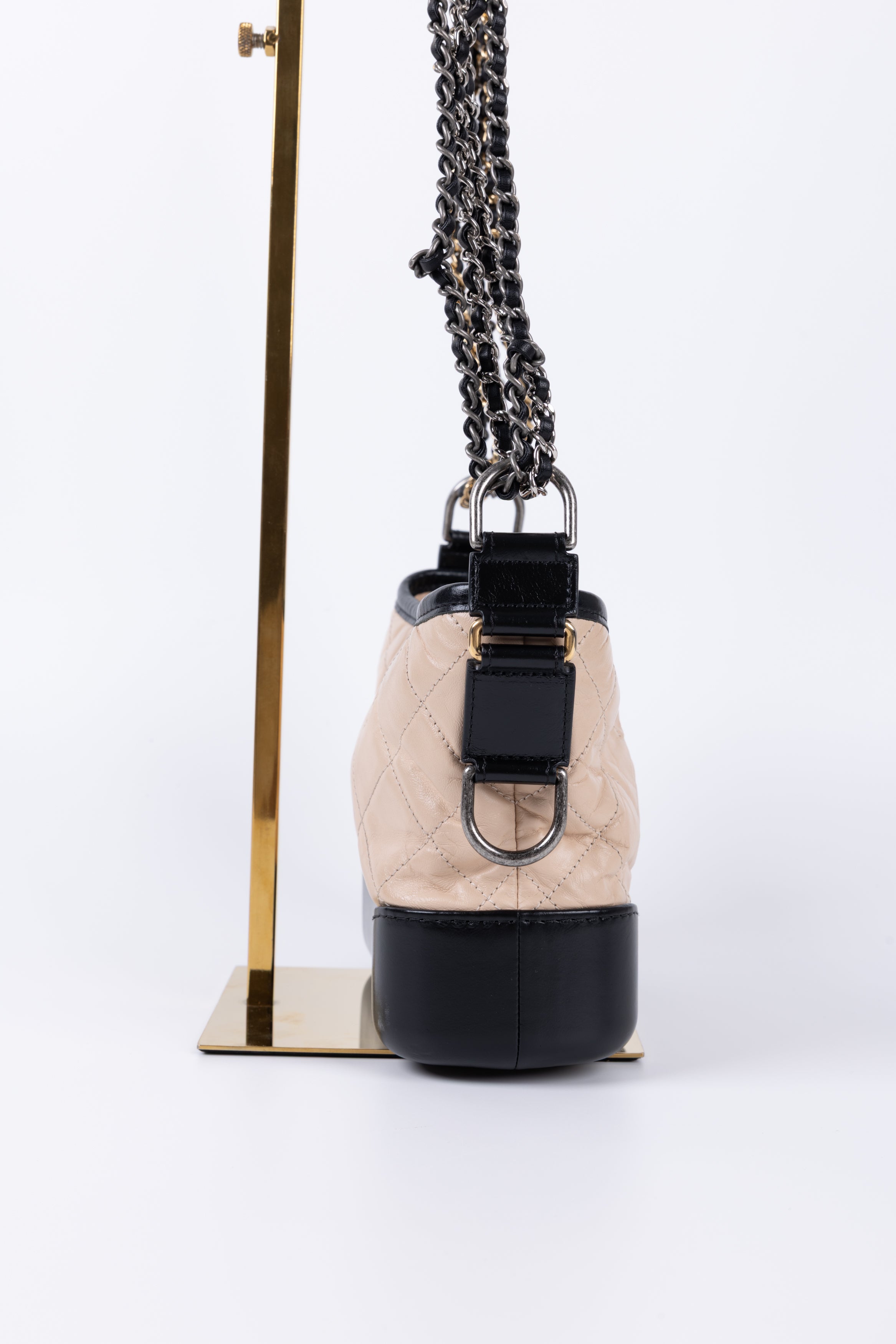 CHANEL GABRIELLE SMALL NERA / BEIGE