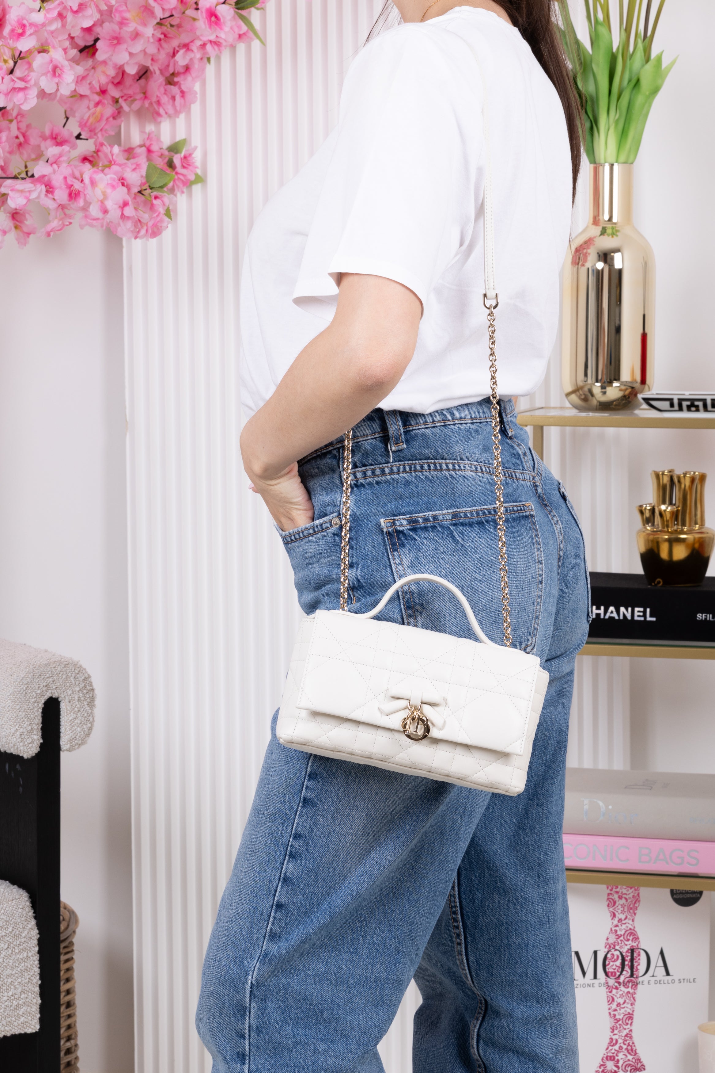 DIOR MINI TOP HANDLE TENDER