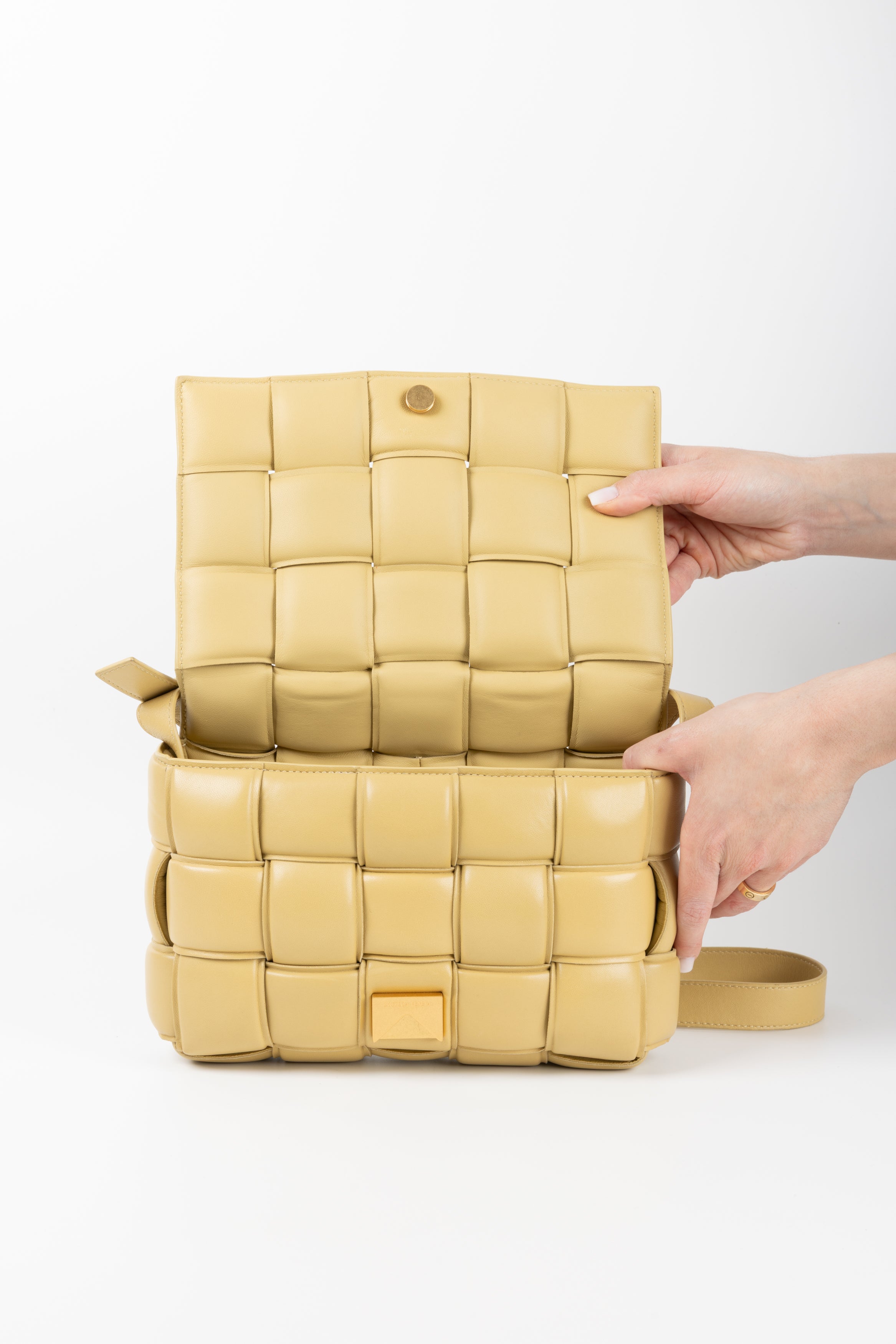 BOTTEGA VENETA PADDED VERDE PISTACCHIO