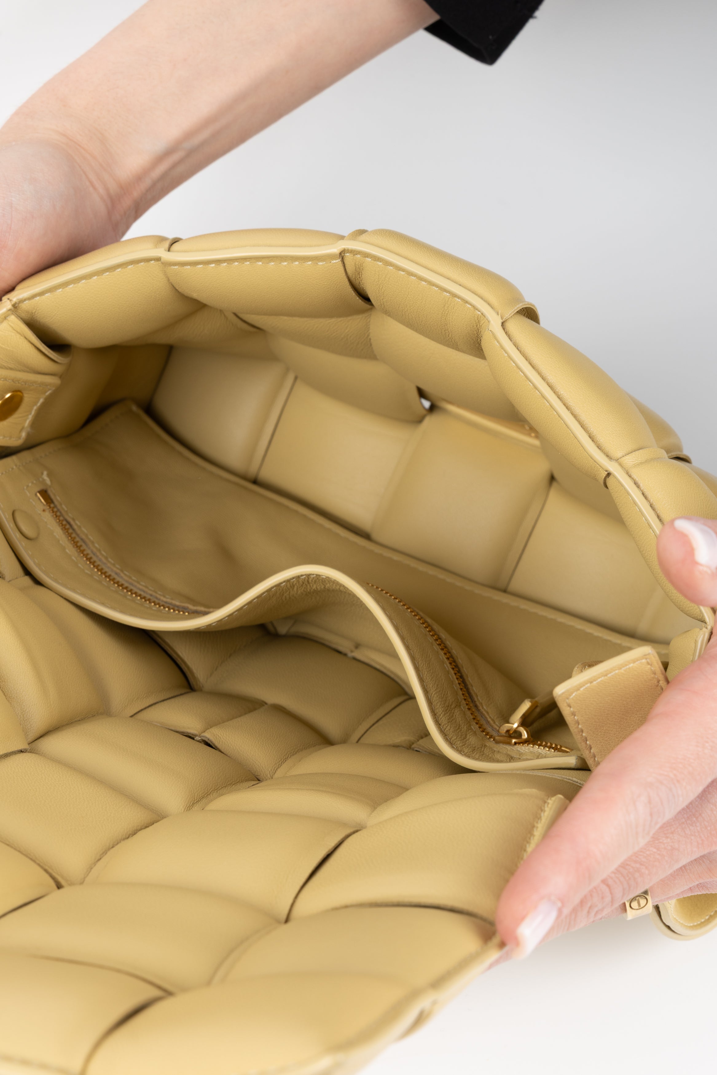 BOTTEGA VENETA PADDED VERDE PISTACCHIO