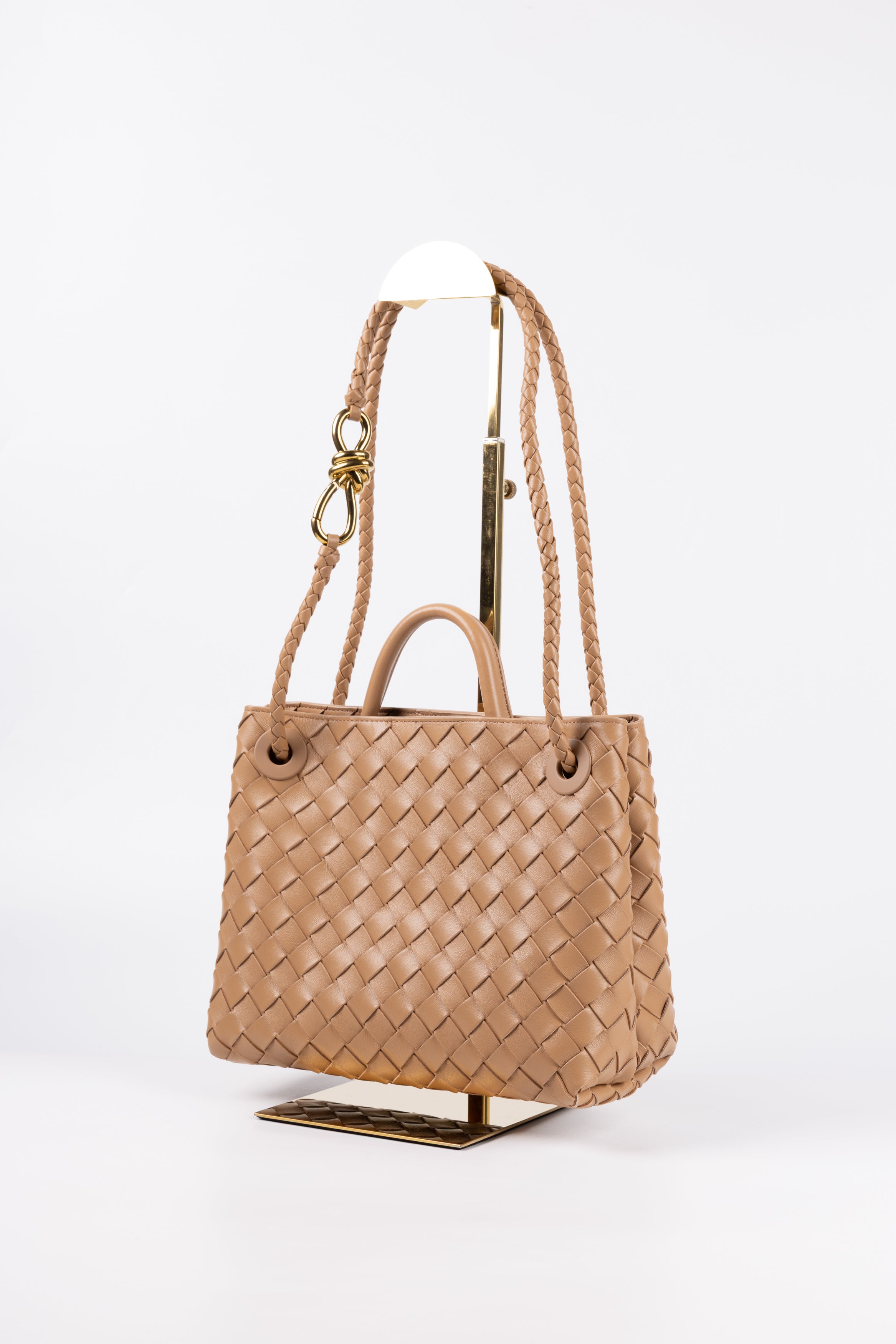Bottega Veneta Andiamo beige piccola