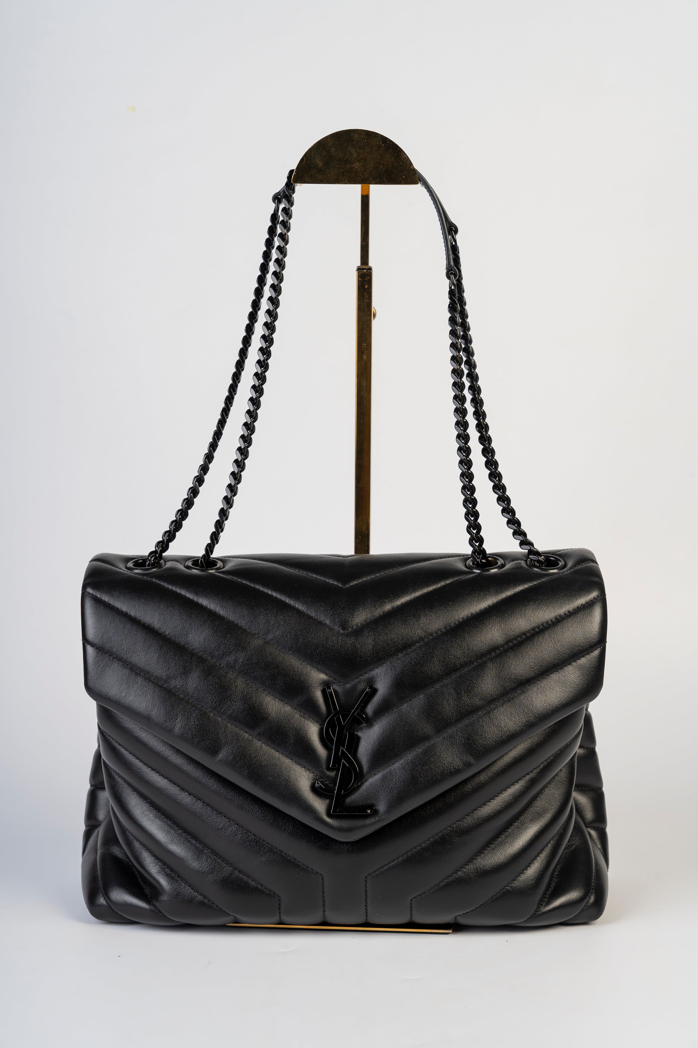 Saint laurent Lou Lou Media Total Black