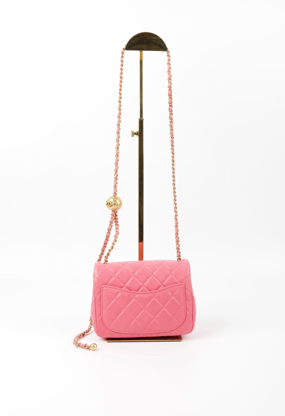 CHANEL MINI SQUARE ROSA