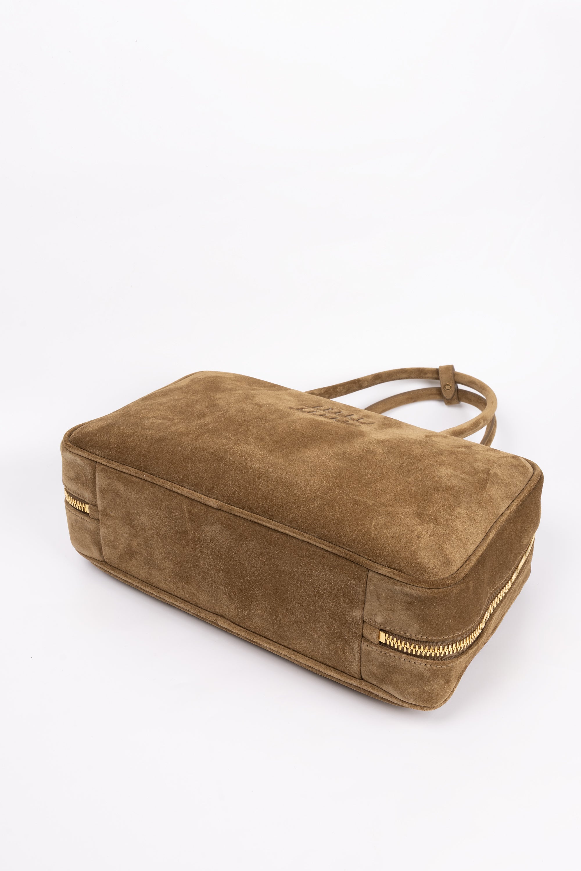 Miu Miu Arcadie Grande In suede marrone RISERVATA