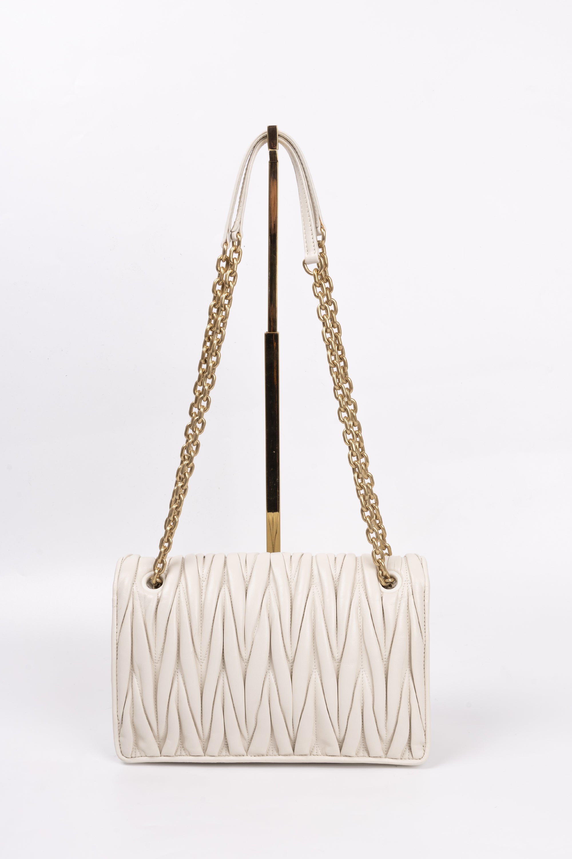 Miu Miu Chain Bag Bianca