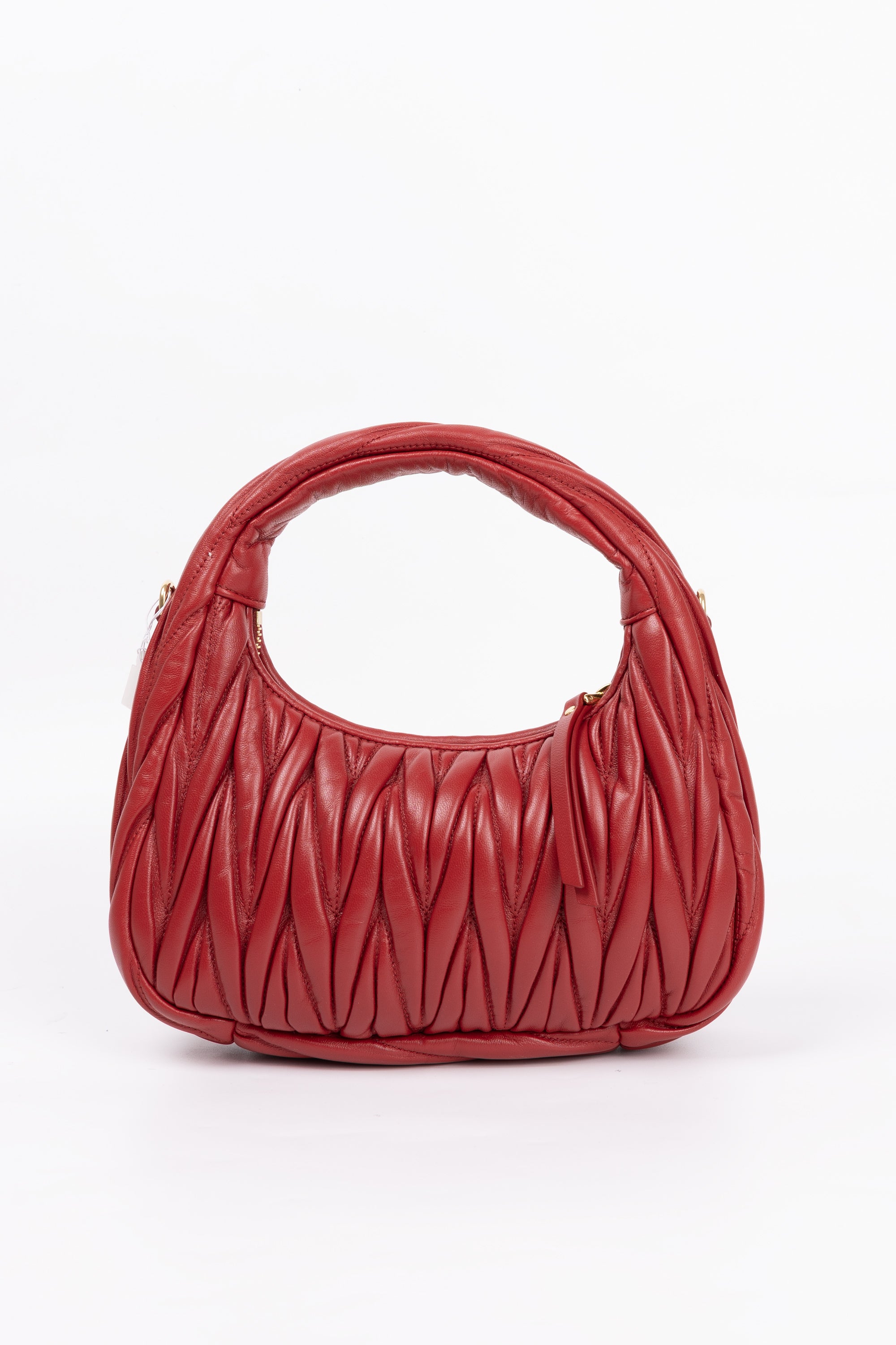 Miu Miu Hobo Wander Small Rossa