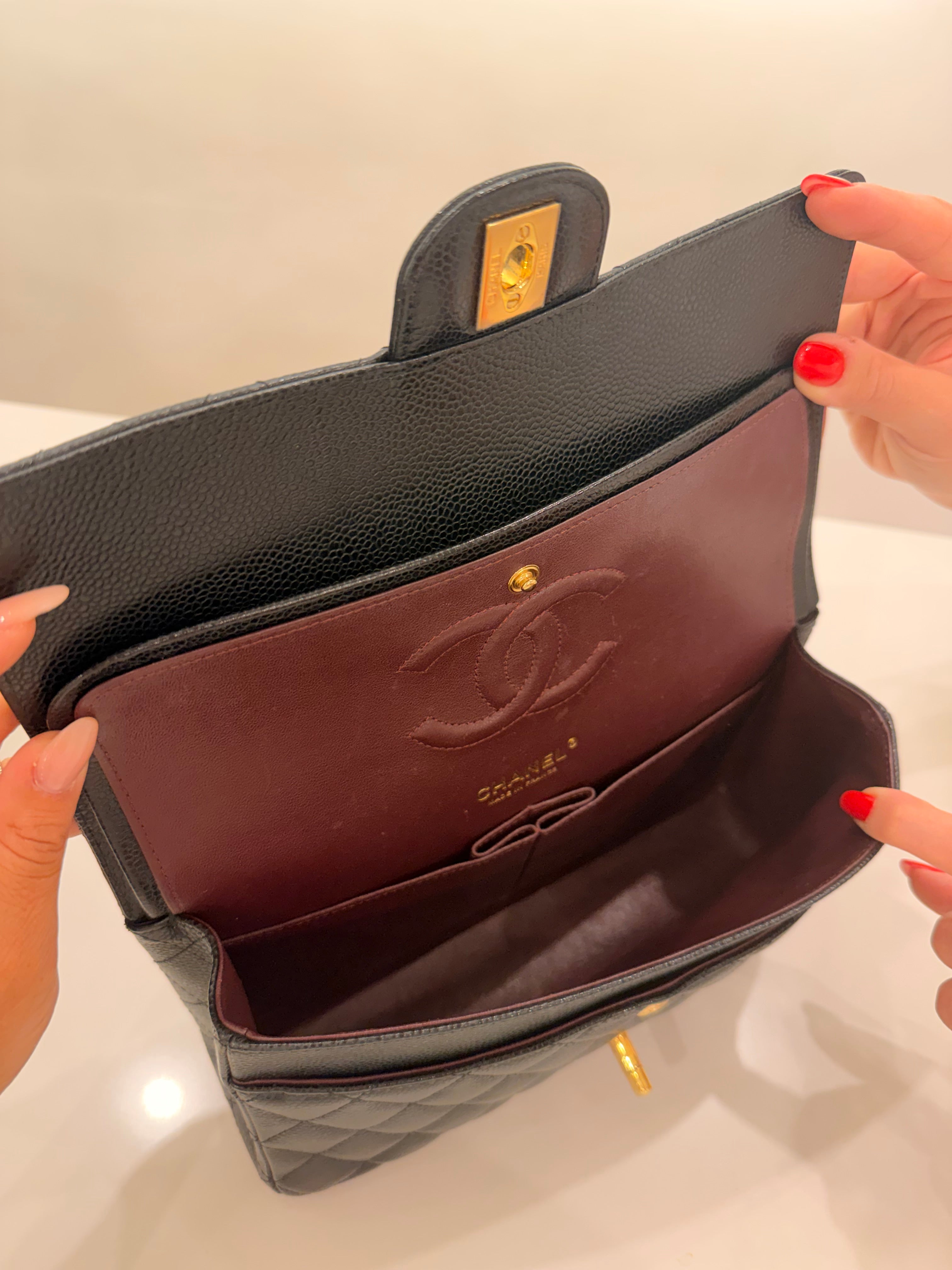 CHANEL 11.12 NERA/ORO CAVIAR