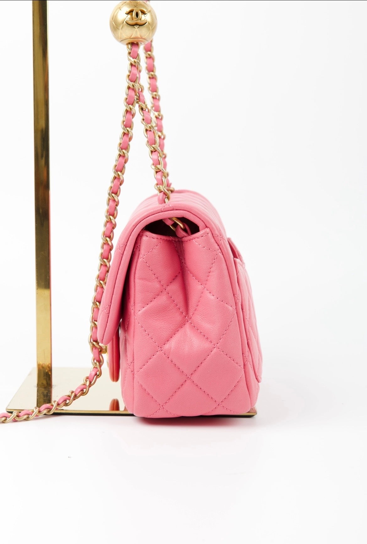 CHANEL MINI SQUARE ROSA