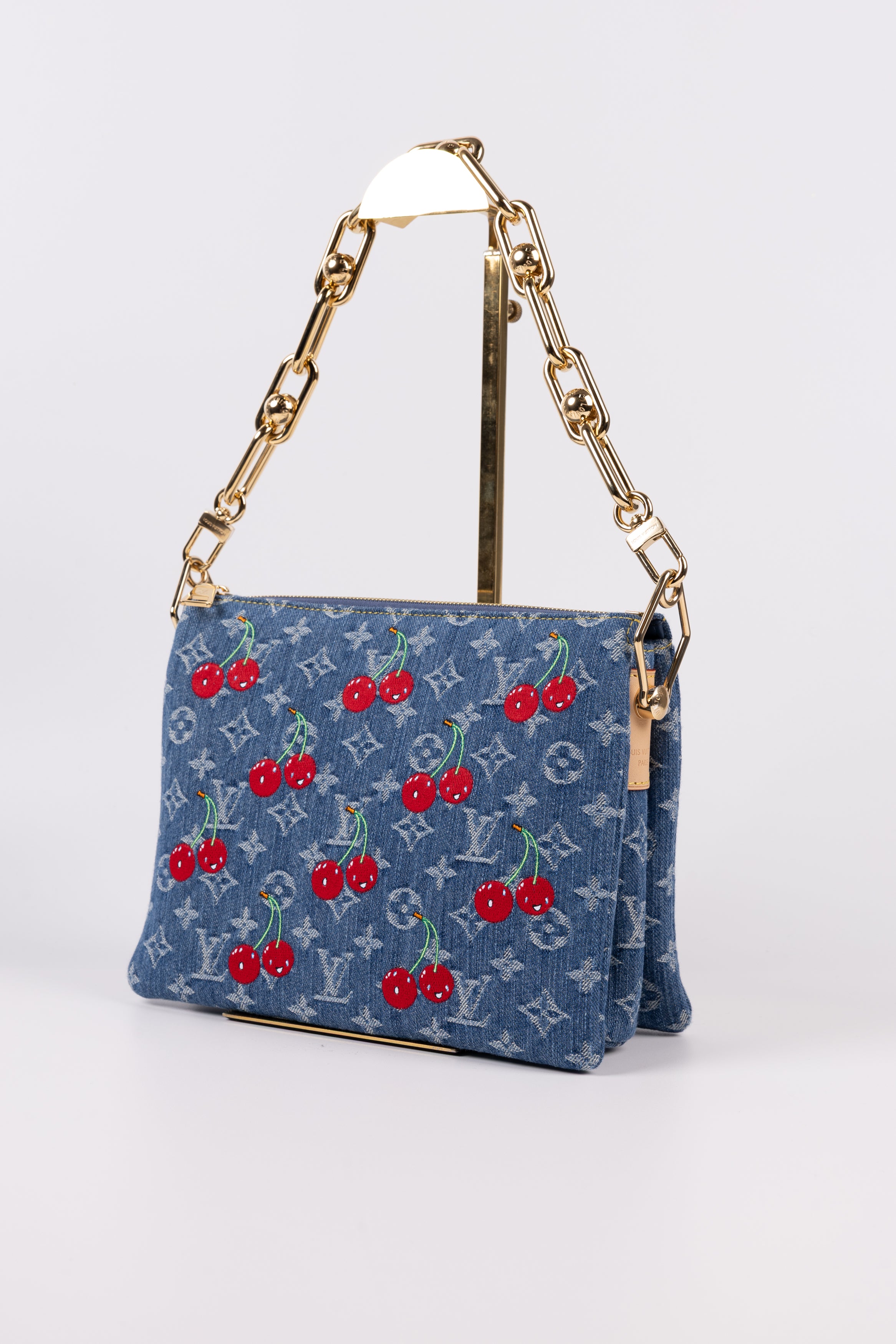 Louis Vuitton Coussin x Murakami in denim