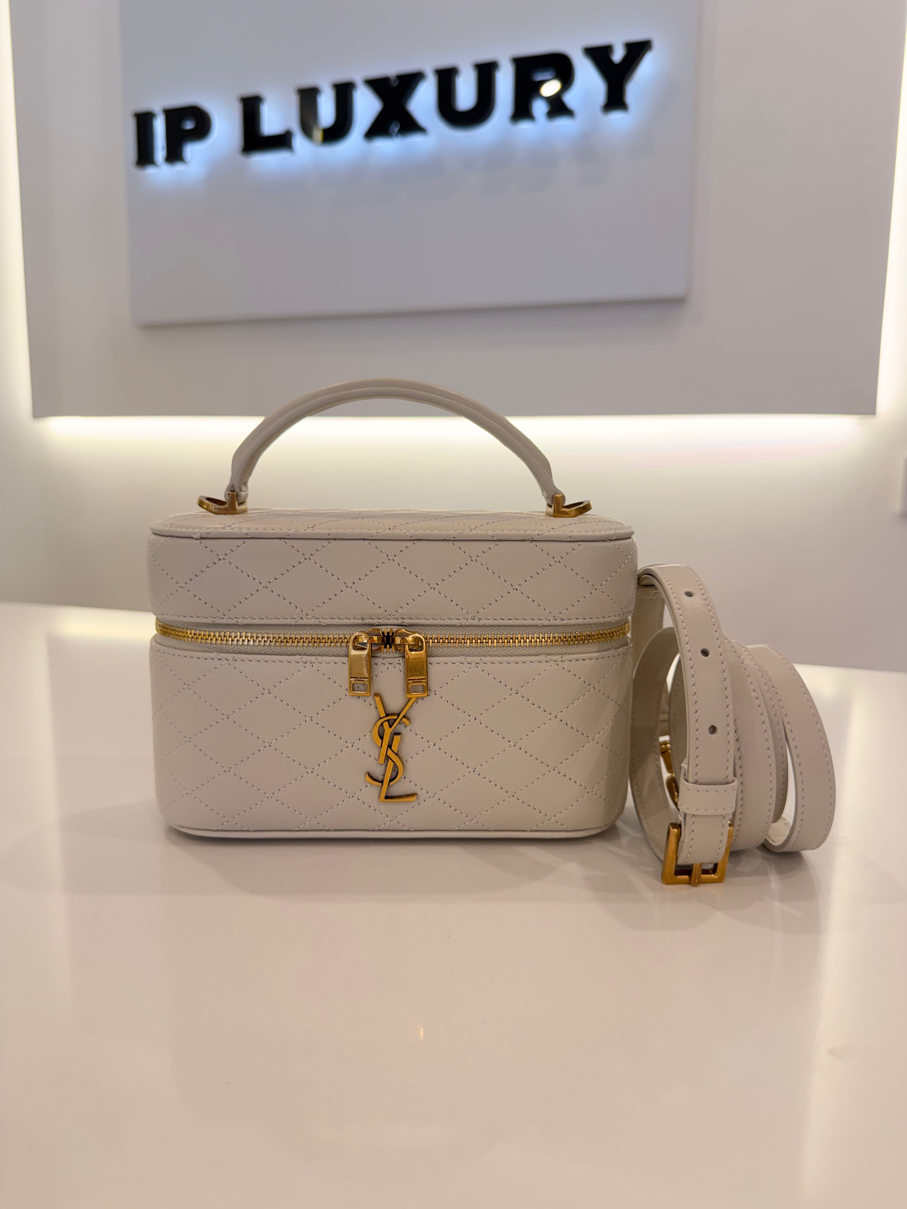 SAINT LAURENT VANITY MEDIO BIANCO