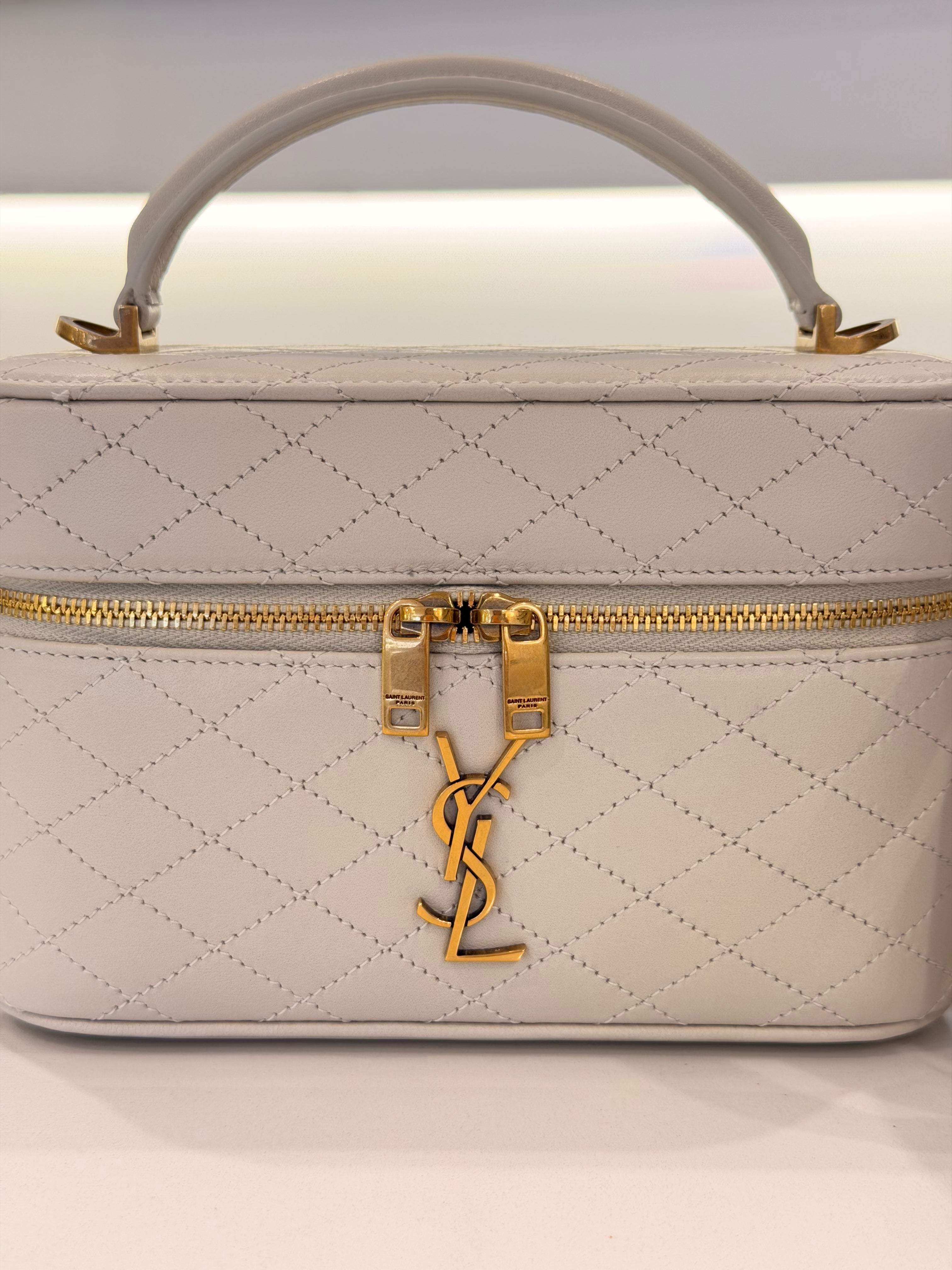 SAINT LAURENT VANITY MEDIO BIANCO
