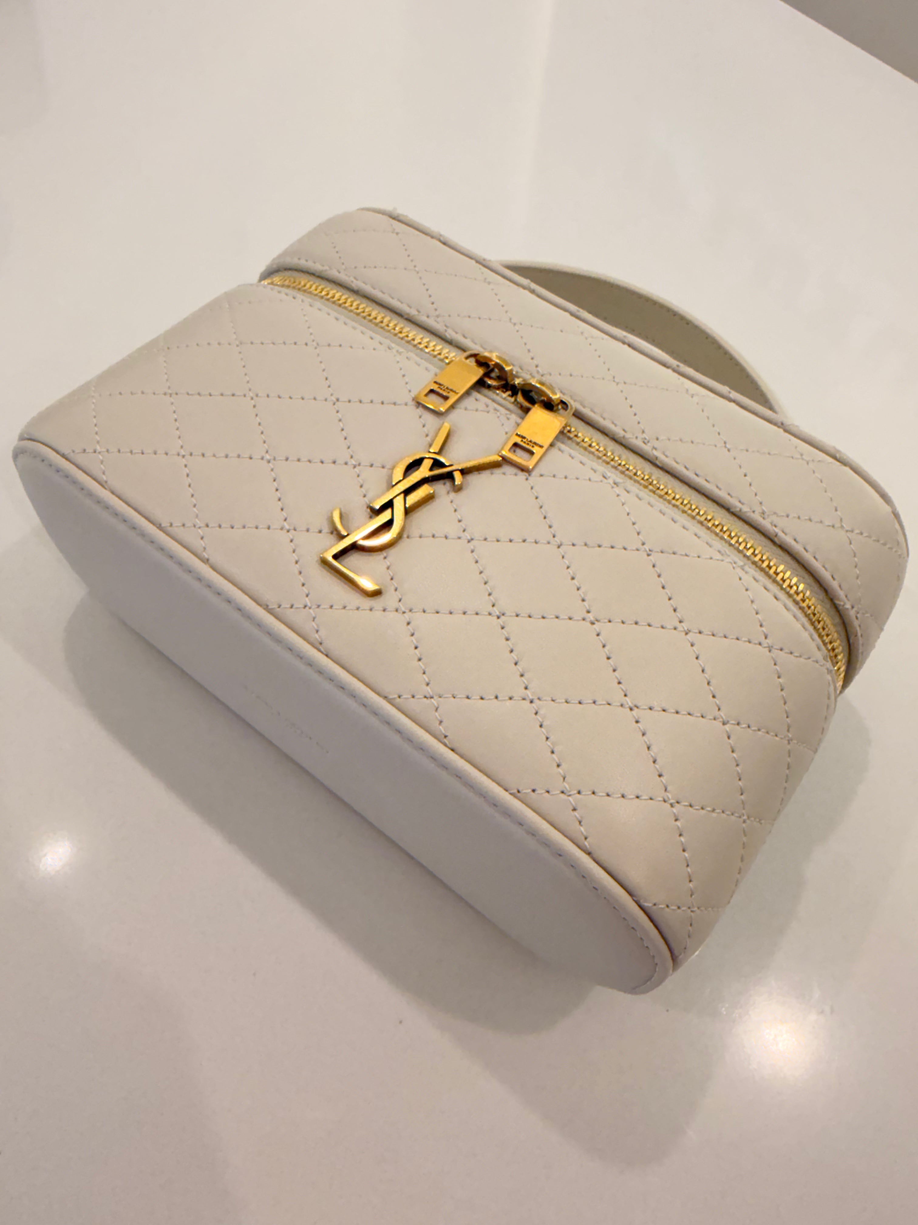 SAINT LAURENT VANITY MEDIO BIANCO