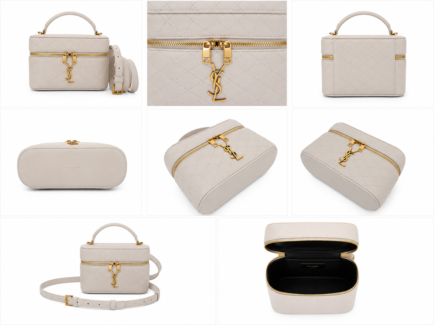 SAINT LAURENT VANITY MEDIO BIANCO