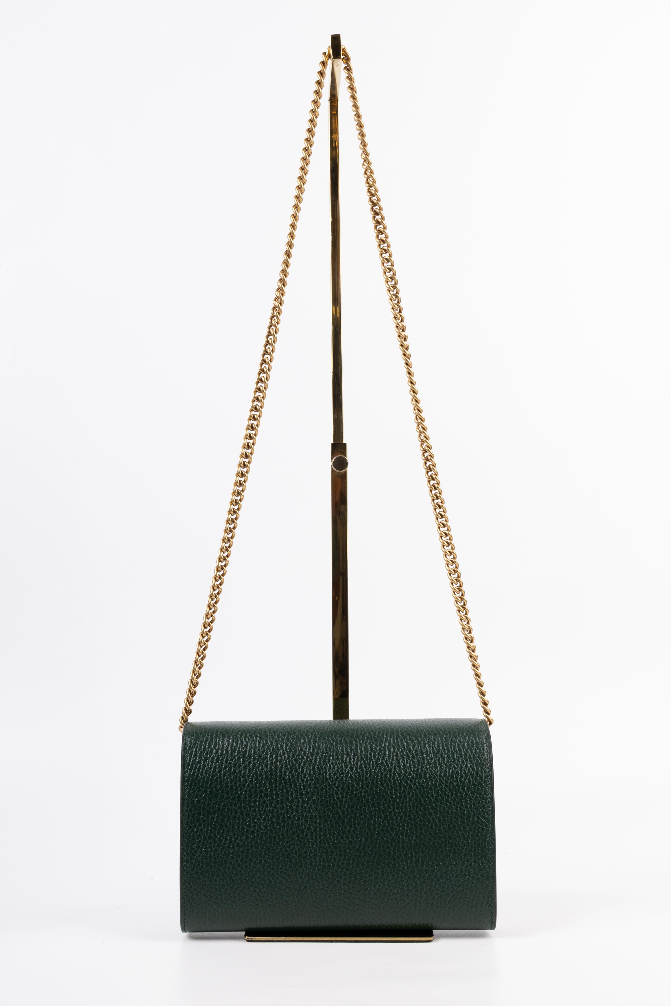 gucci pochette dionysus con catena verde