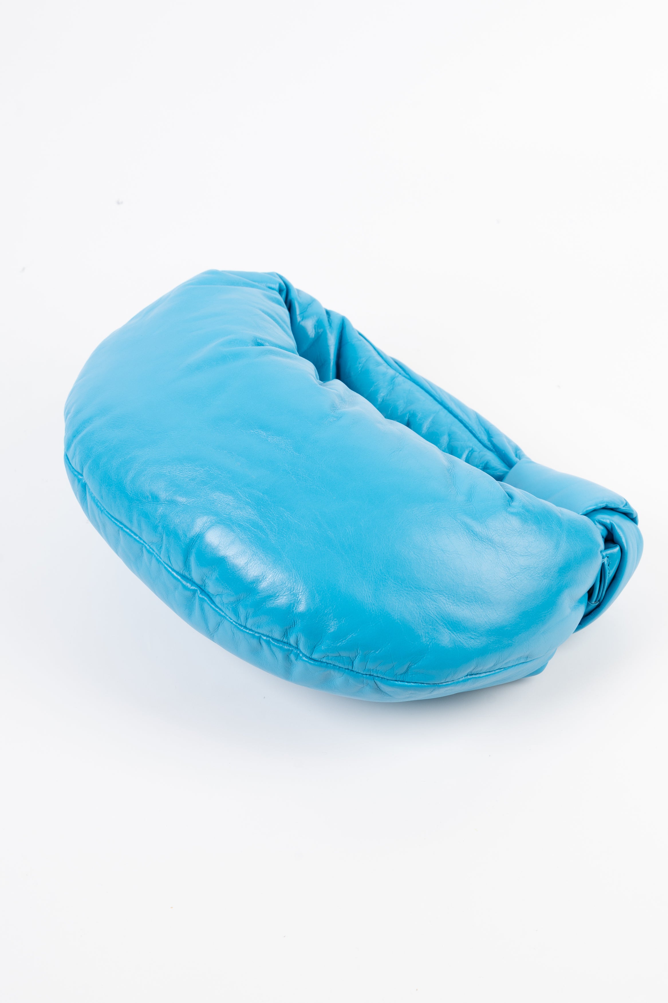 bottega veneta mini jodie puffer blu