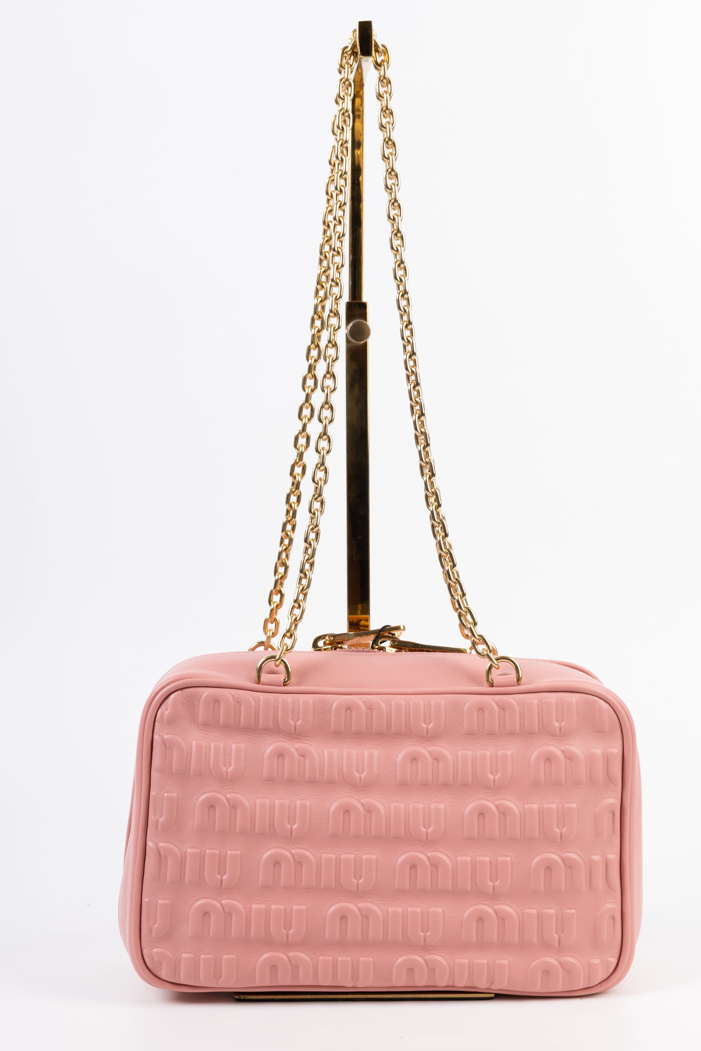 Miu Miu Camera Logo Rosa