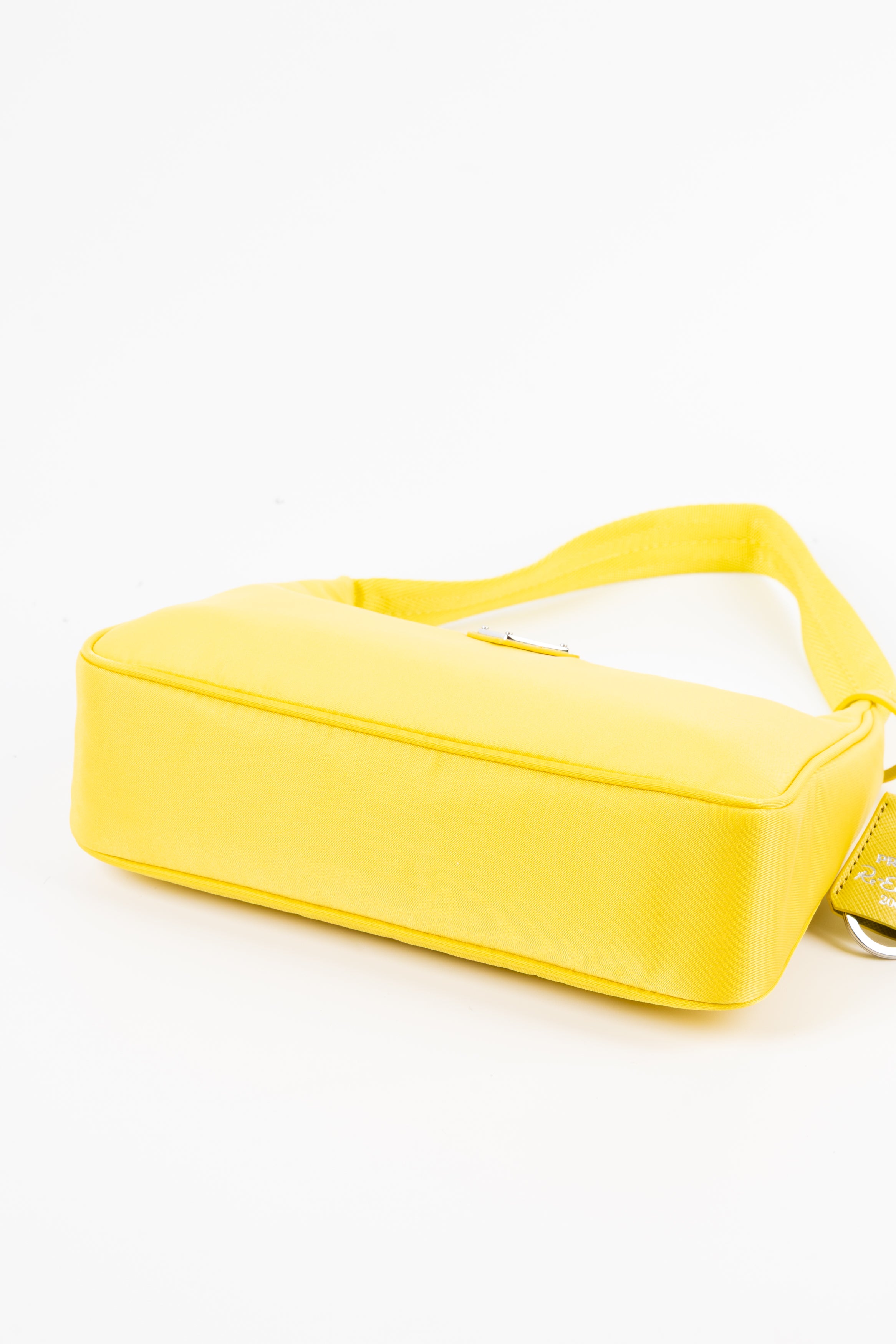 Prada Re-Edition Borsa a Spalla Giallo