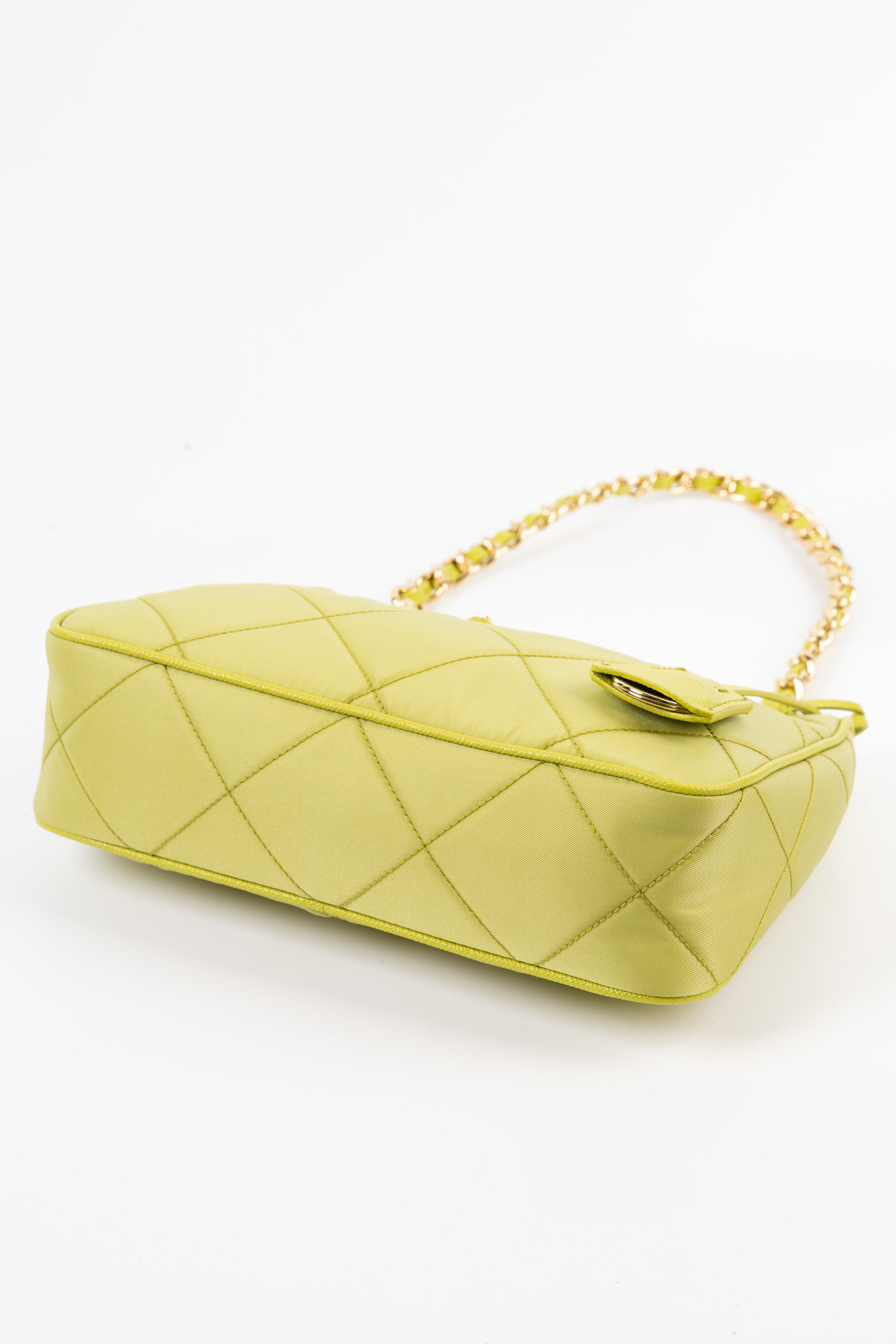 Prada Chain Nylon Verde Acido