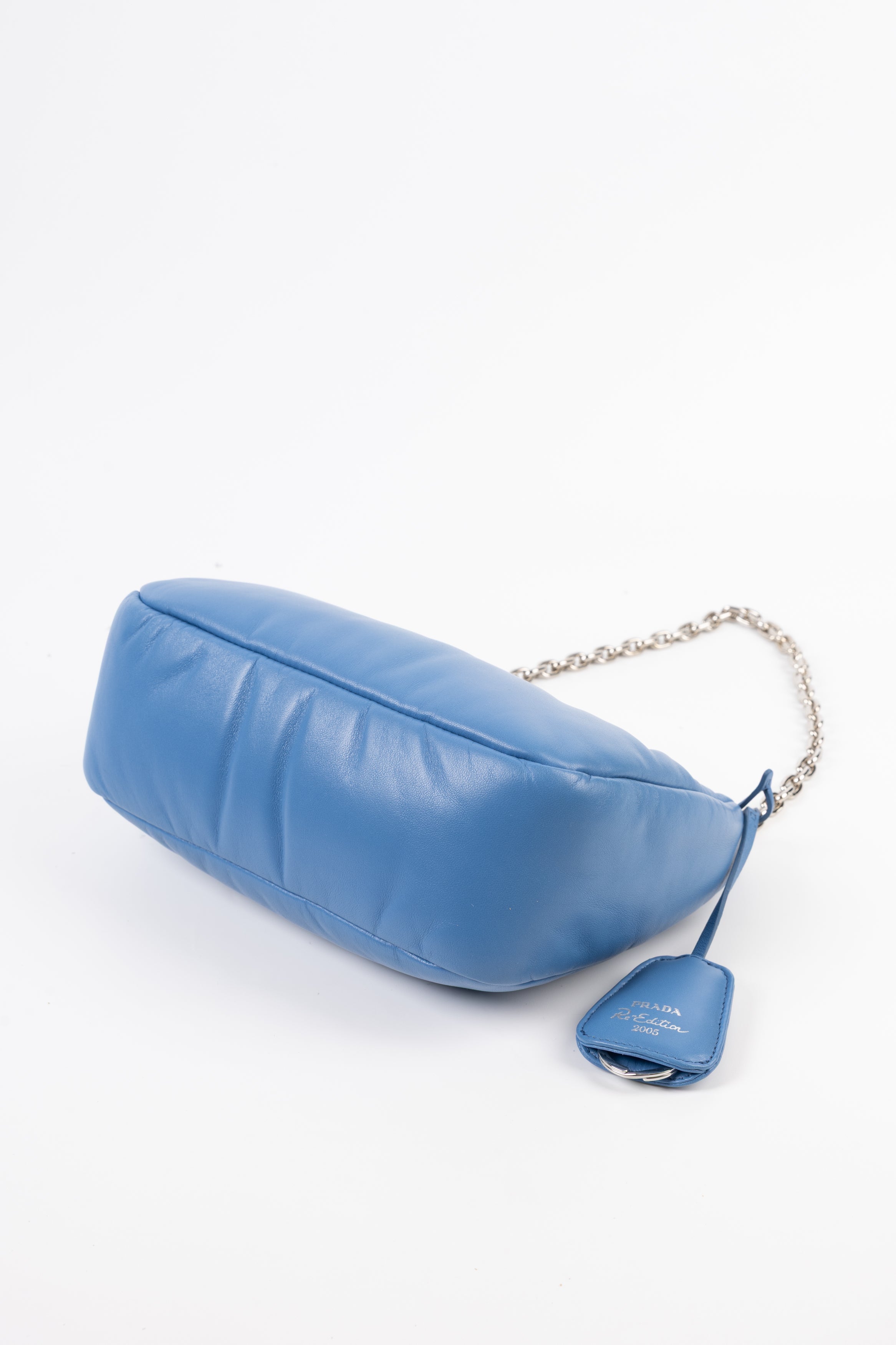Prada Re-Edition Puffer Blu