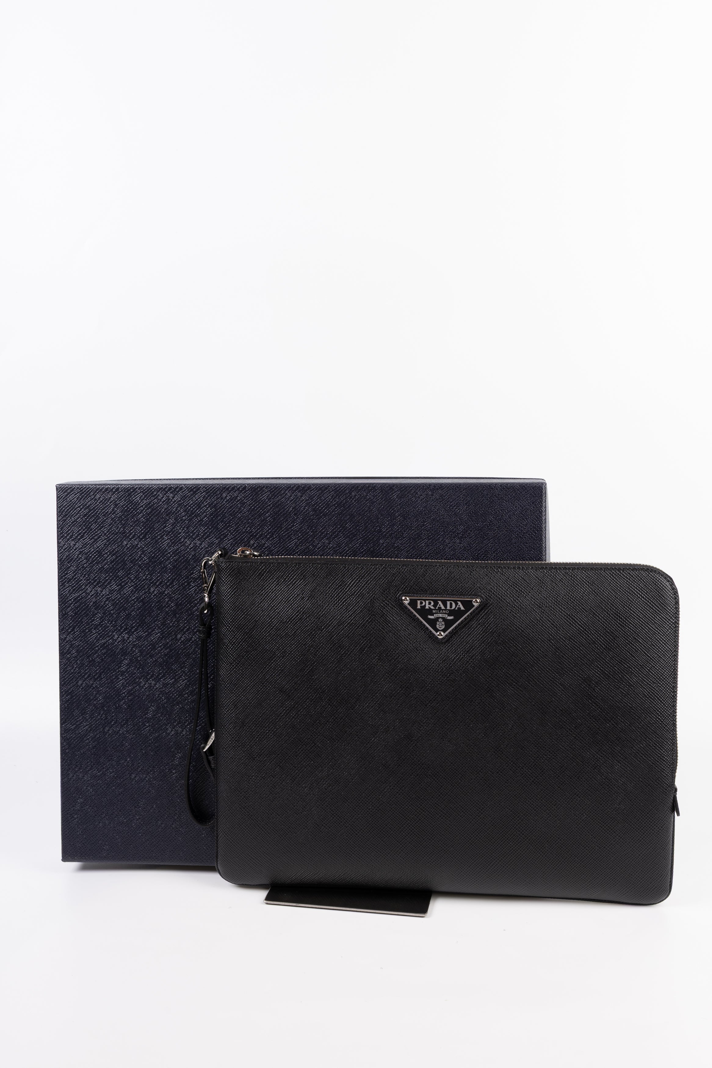 Prada Pochette in Pelle Nera