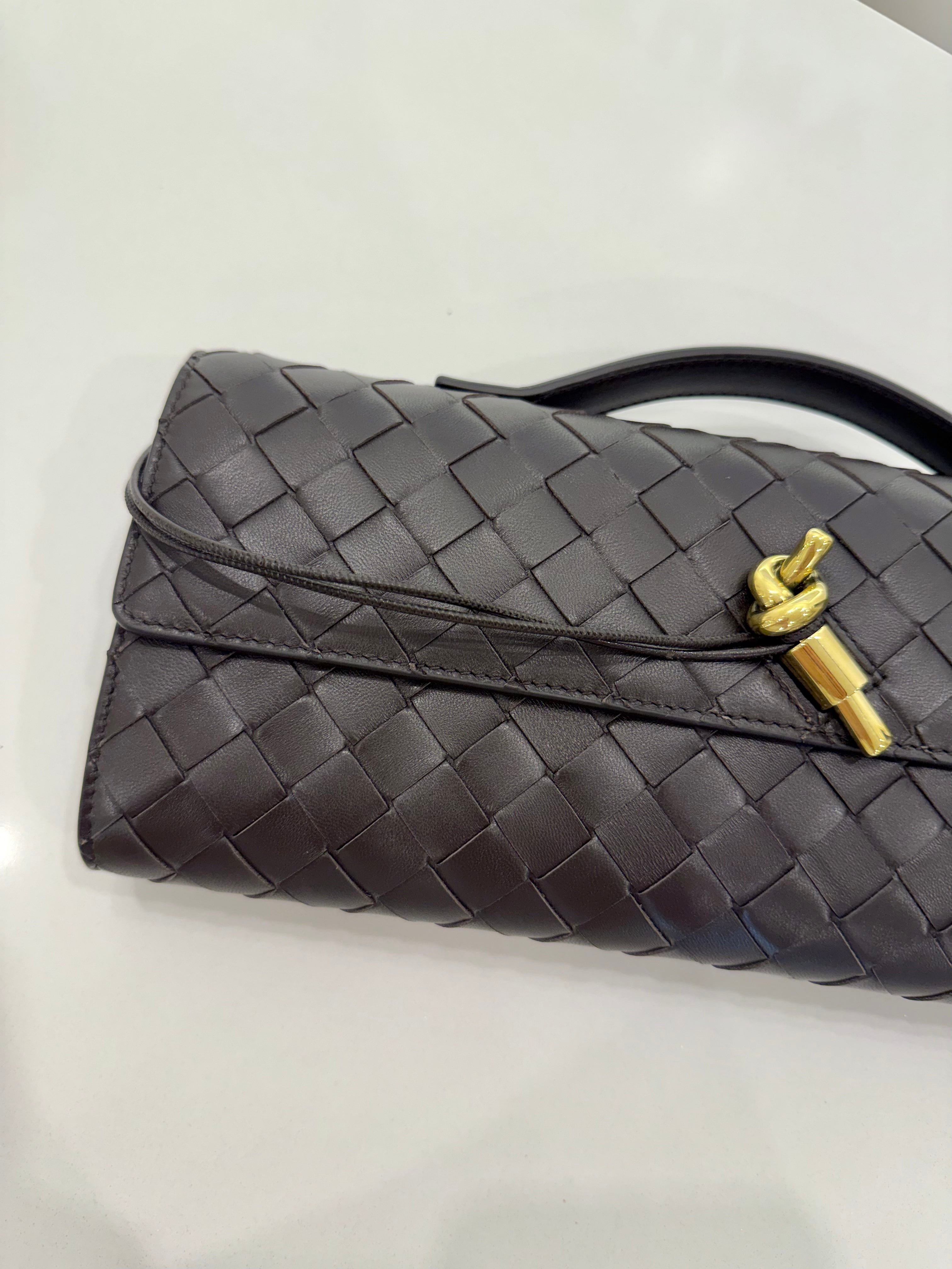 BOTTEGA VENETA ANDIAMO CLUTCH FONDANT