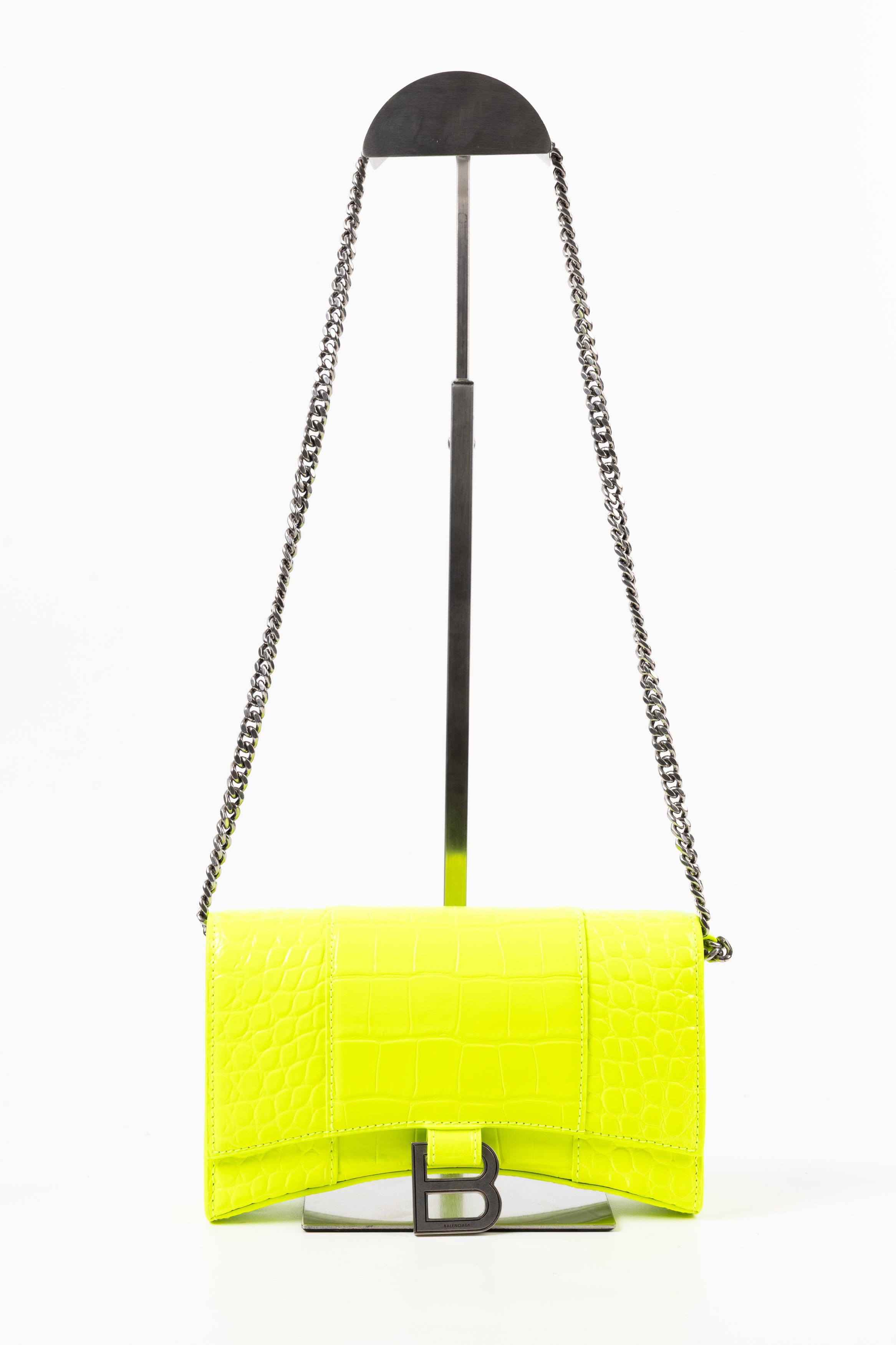 Balenciaga Hourglass Giallo Fluo