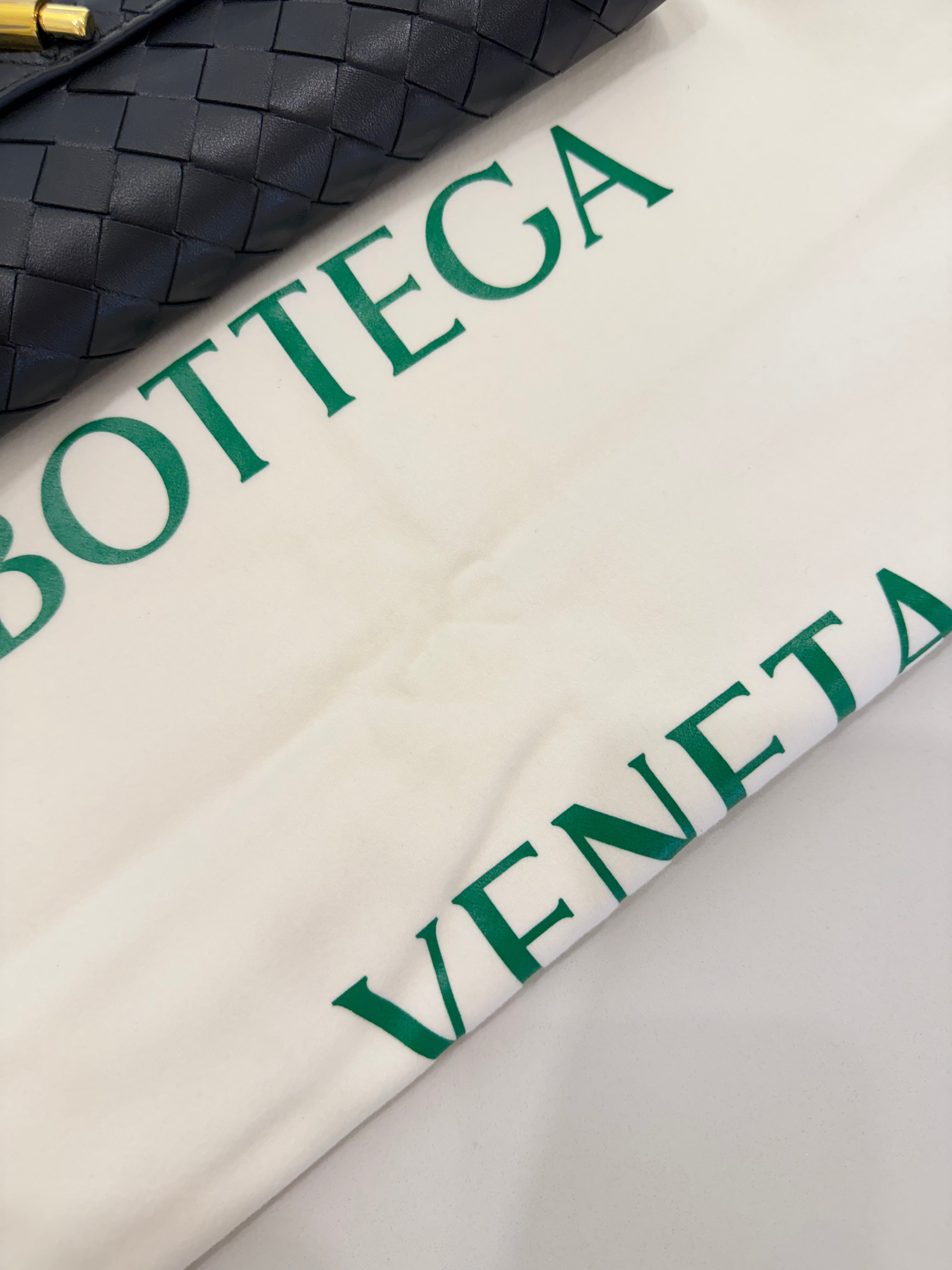 BOTTEGA VENETA ANDIAMO CLUTCH NERA