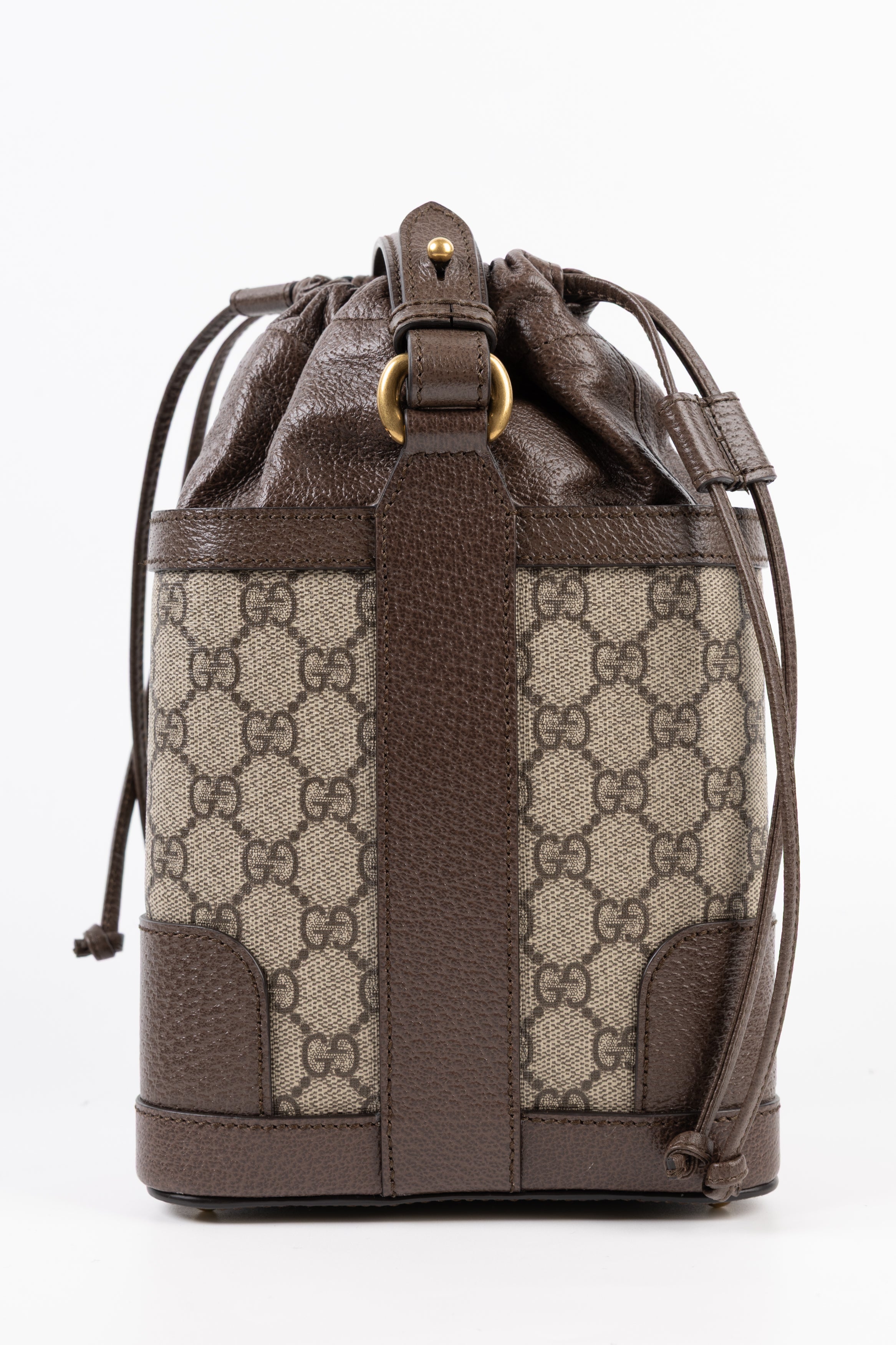 Gucci Secchiello Triangolo Ophidia GG