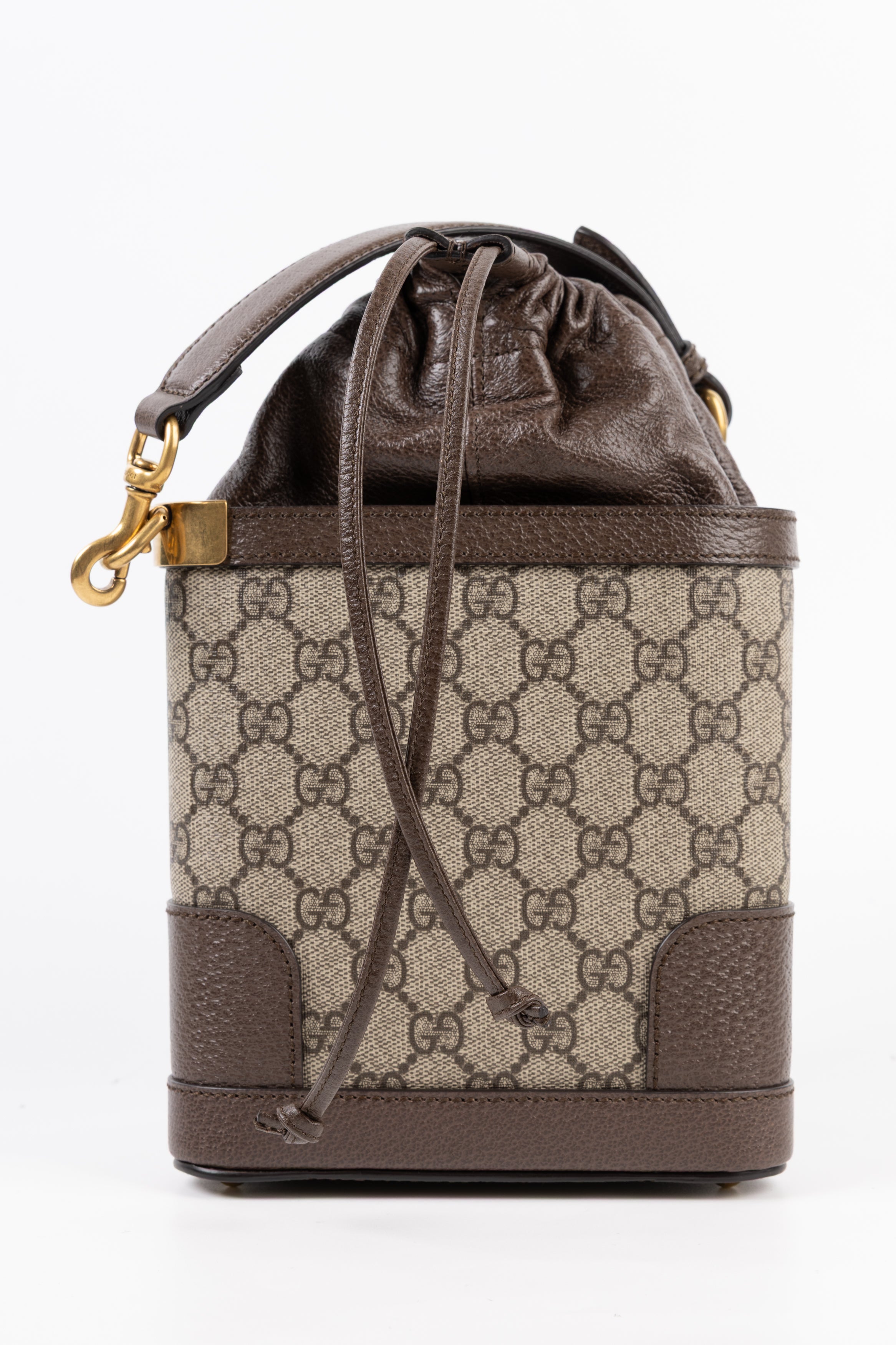 Gucci Secchiello Triangolo Ophidia GG