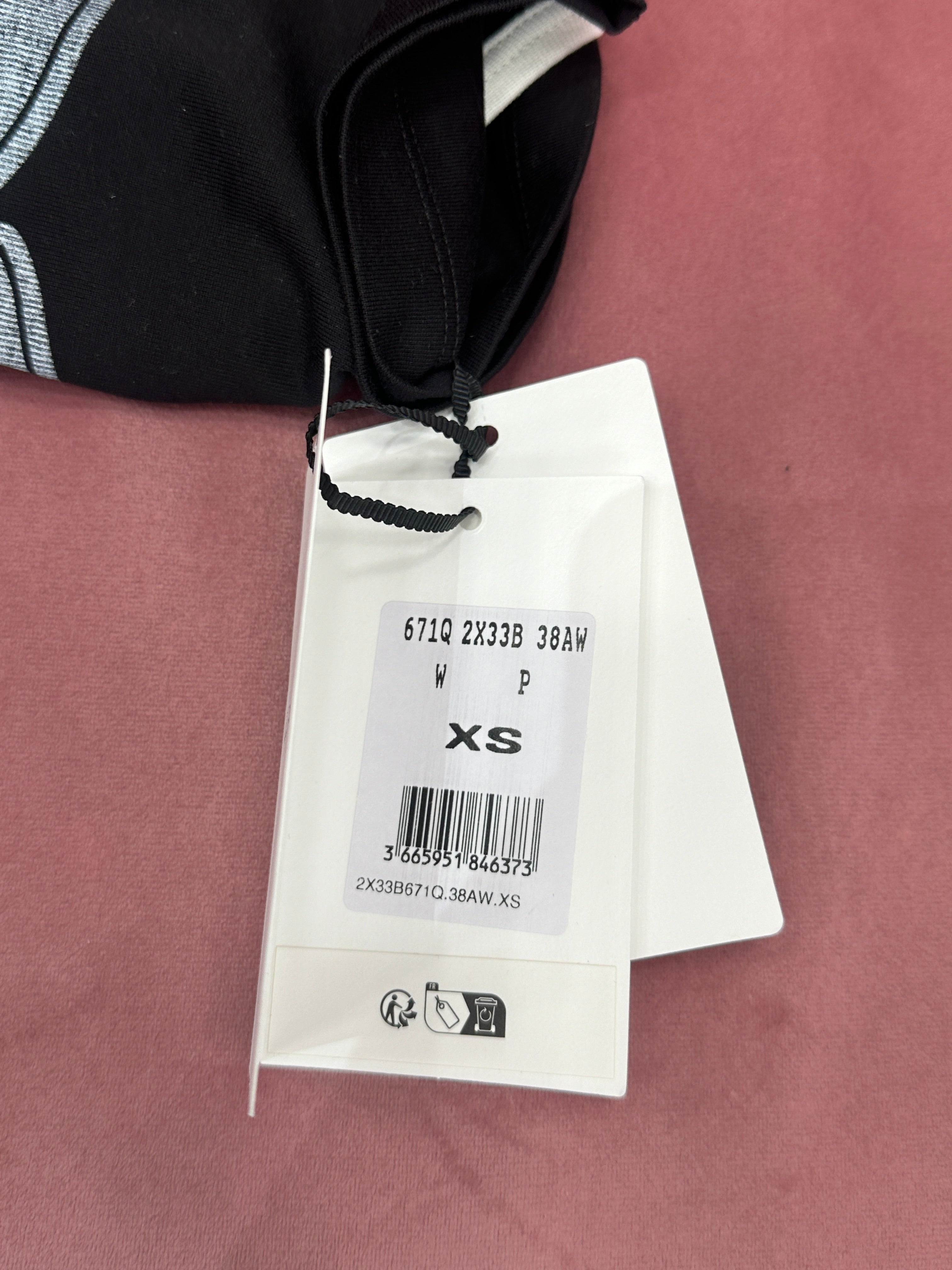 Celine Canotta XS Nero/Bianco