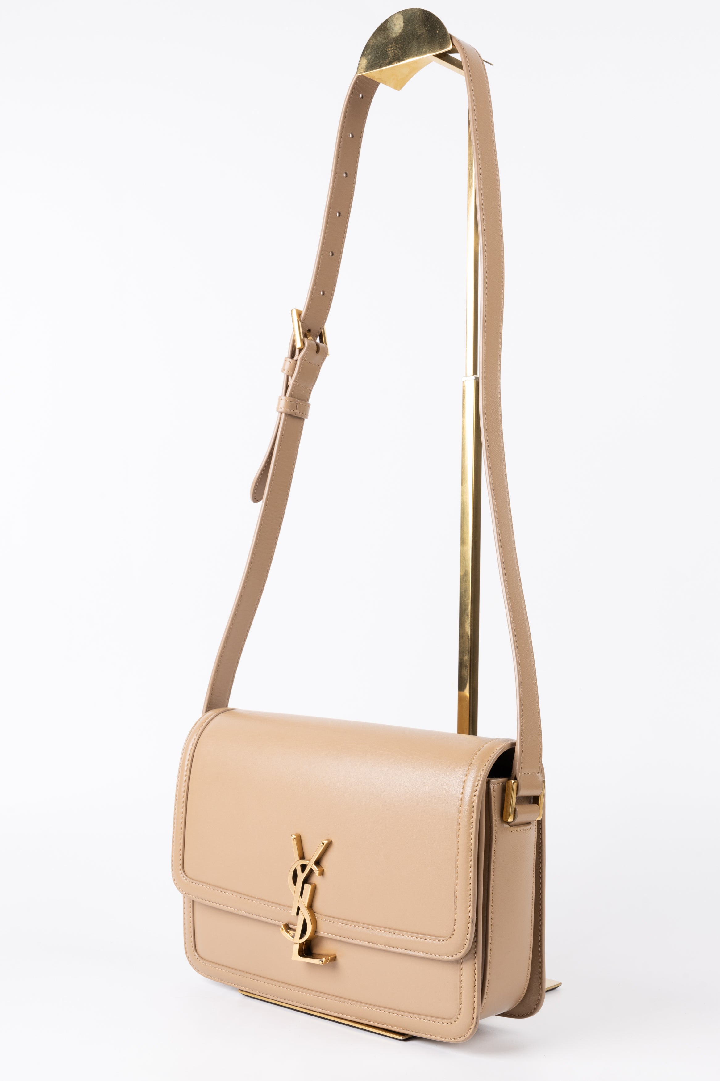 Saint Laurent Solferino Medium Beige