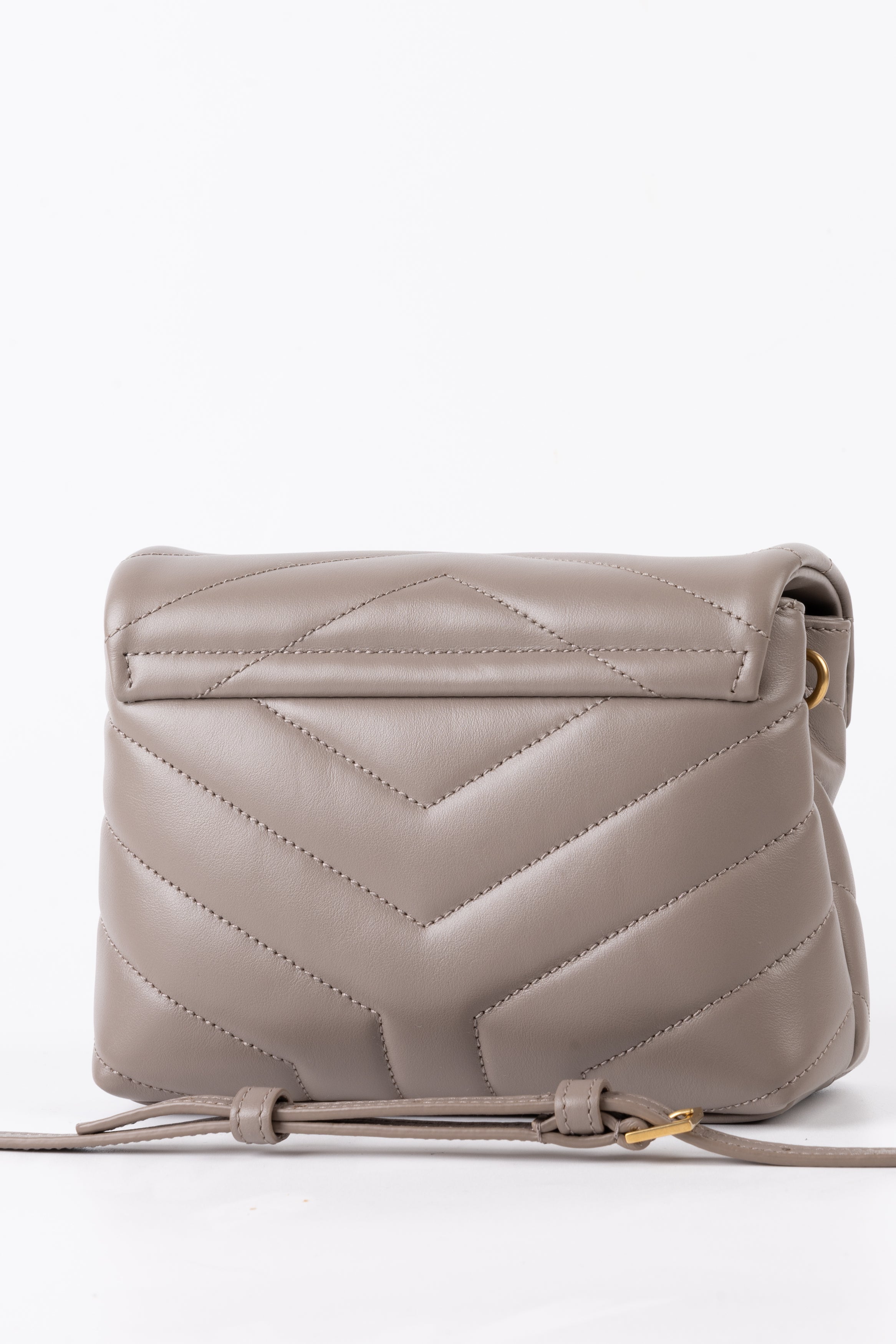 Saint Laurent Lou Lou Toy Greyish Brown