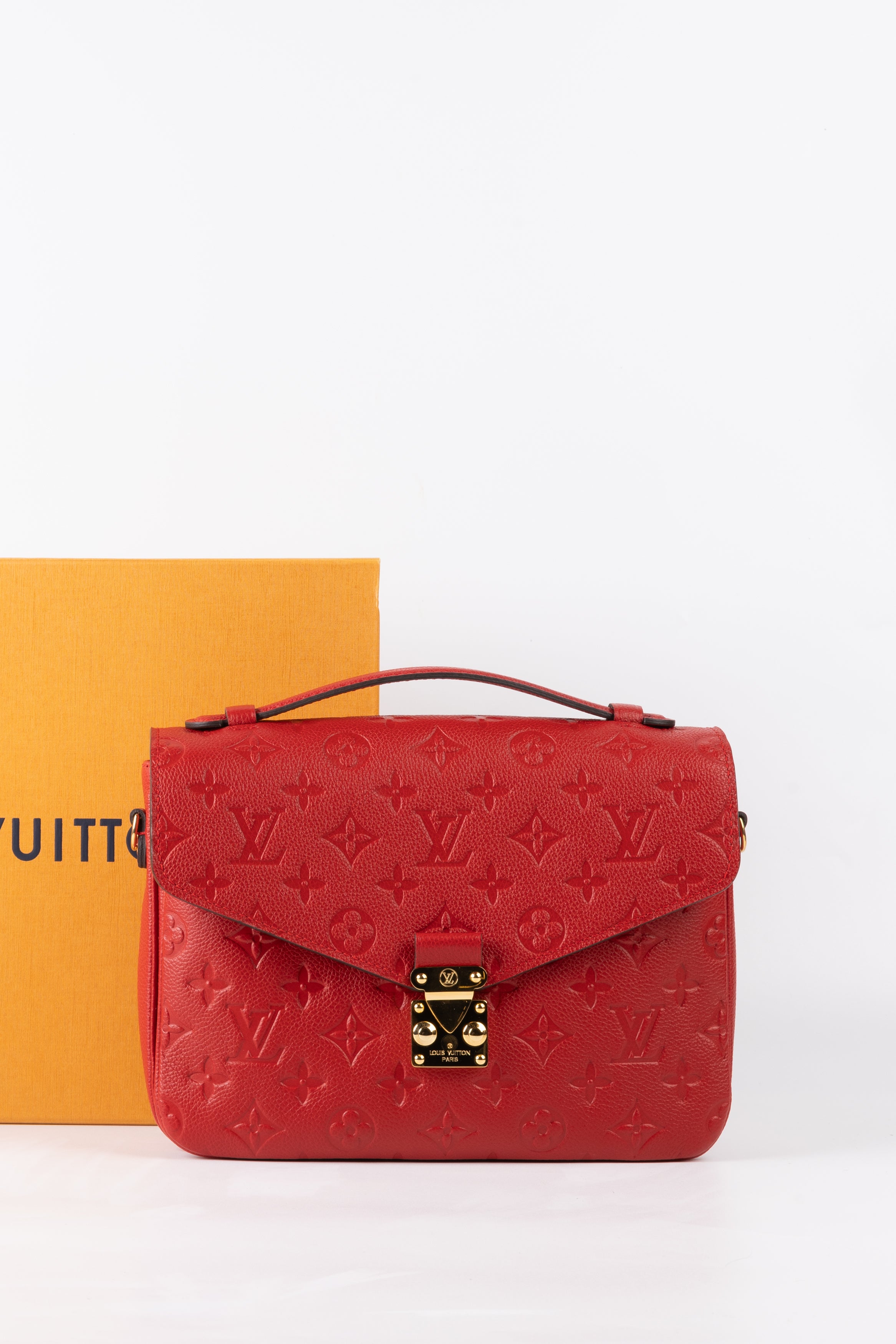 Louis Vuitton Mètis Empreinte Rossa