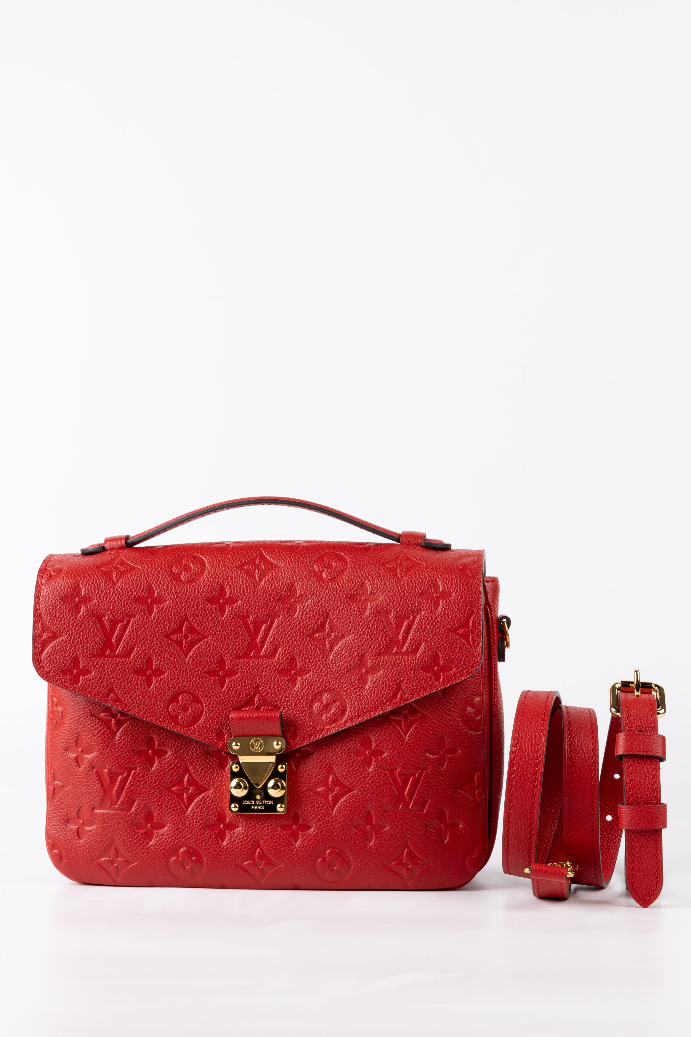 Louis Vuitton Mètis Empreinte Rossa