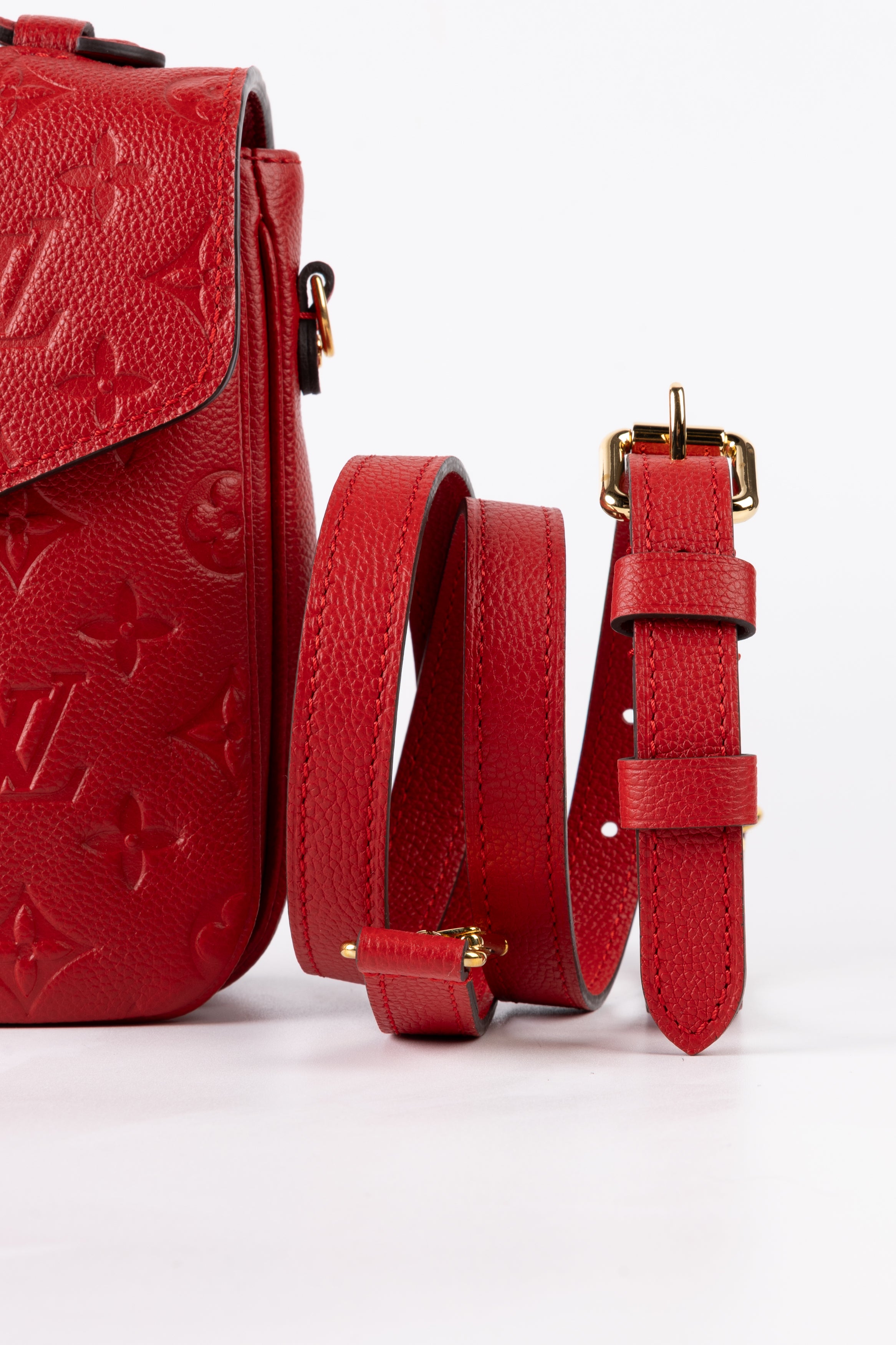 Louis Vuitton Mètis Empreinte Rossa