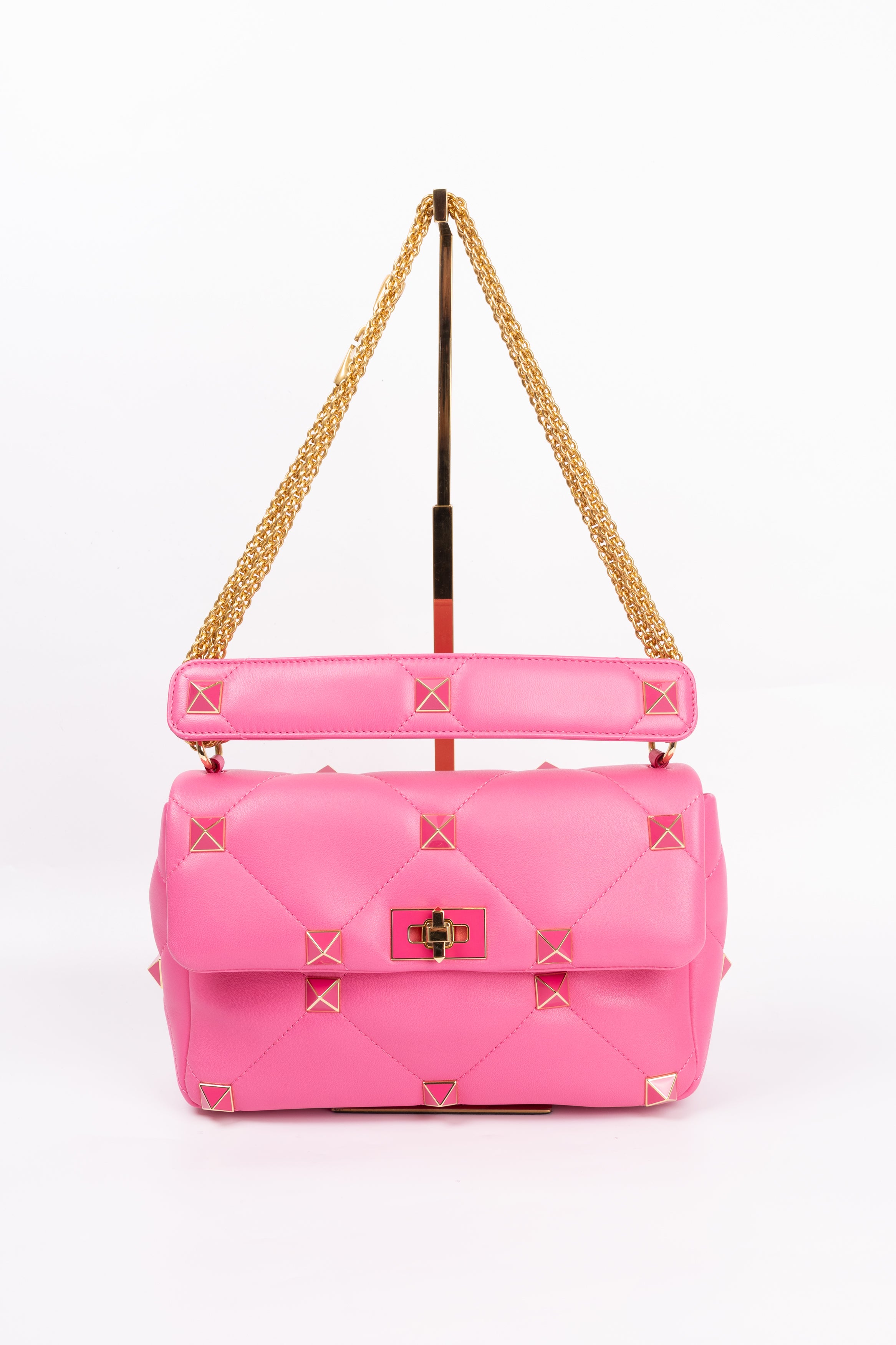 Valentino Roman Stud Fucsia