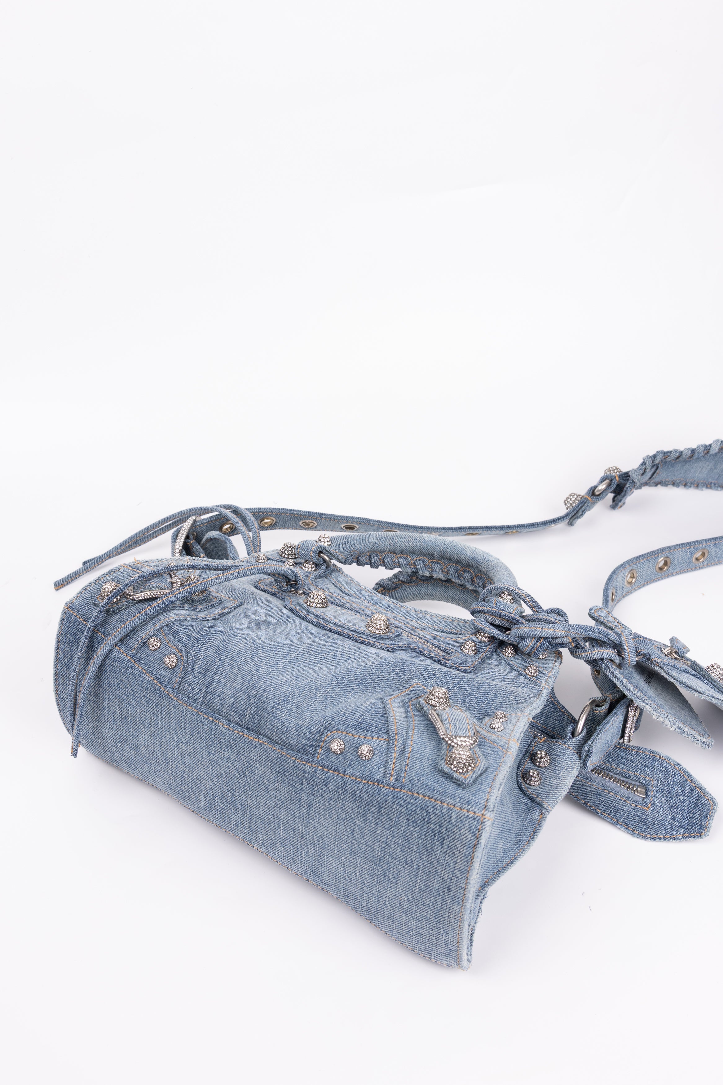 Balenciaga City in denim