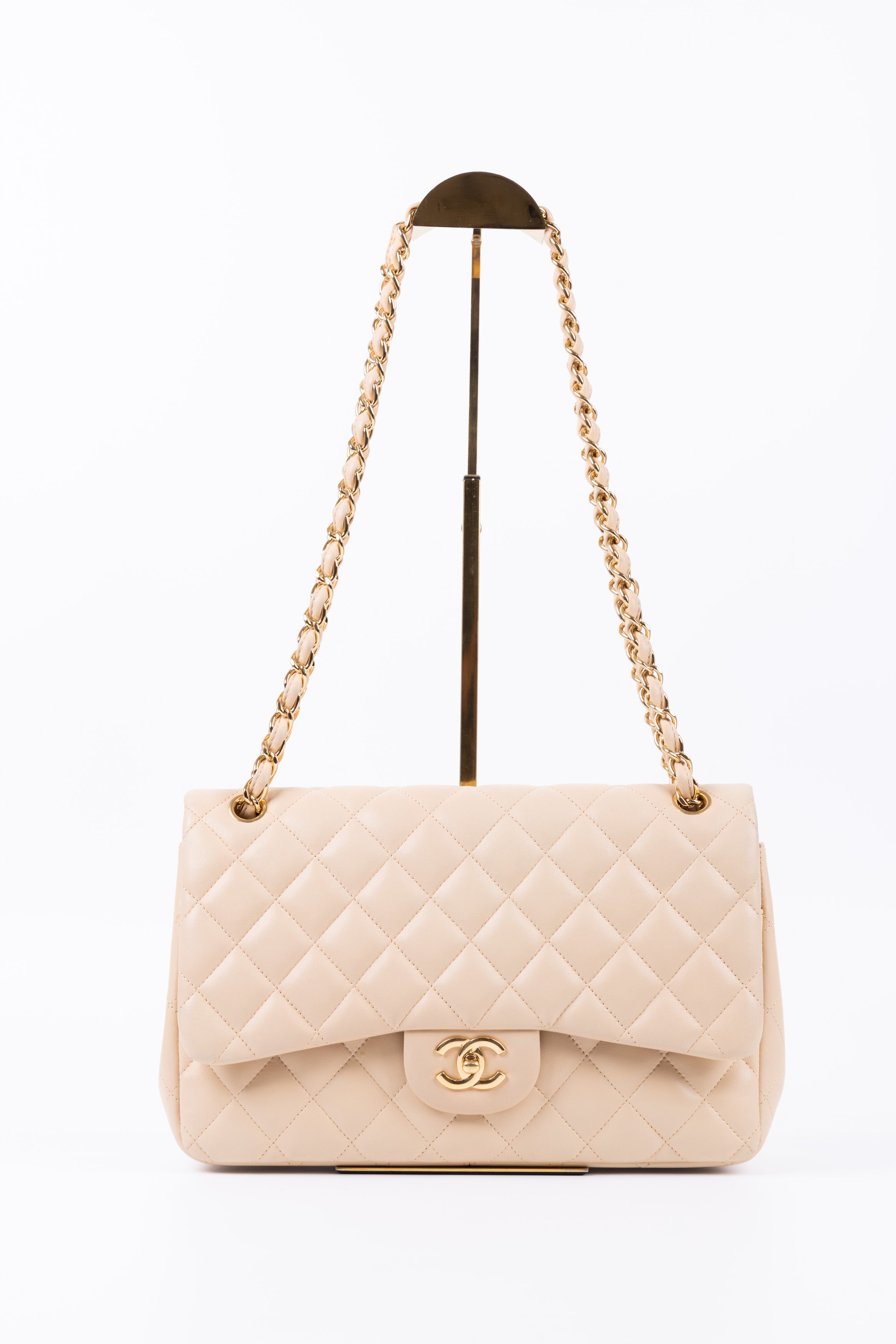 CHANEL JUMBO BEIGE