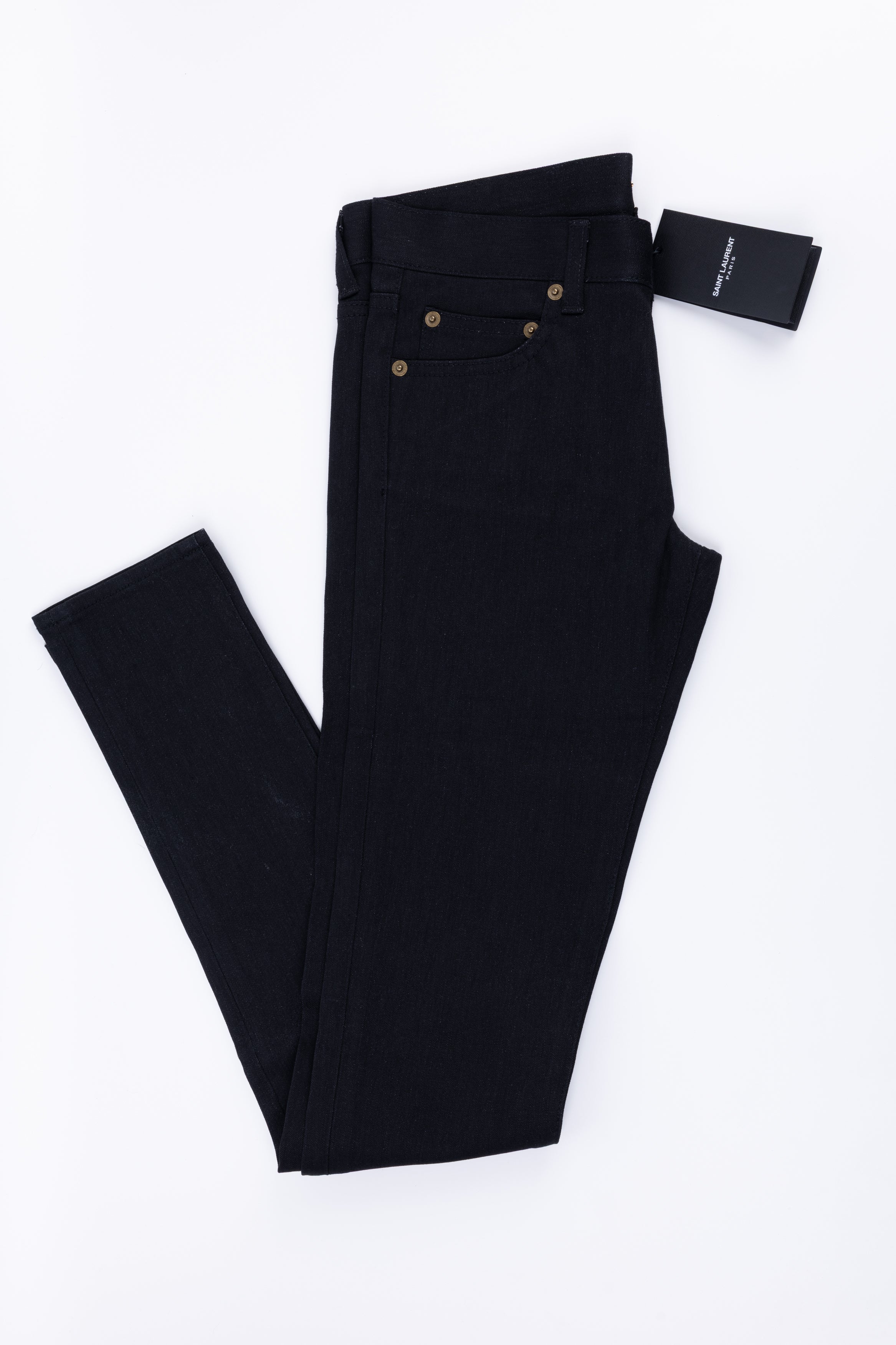 Saint laurent pantalone jeans nero