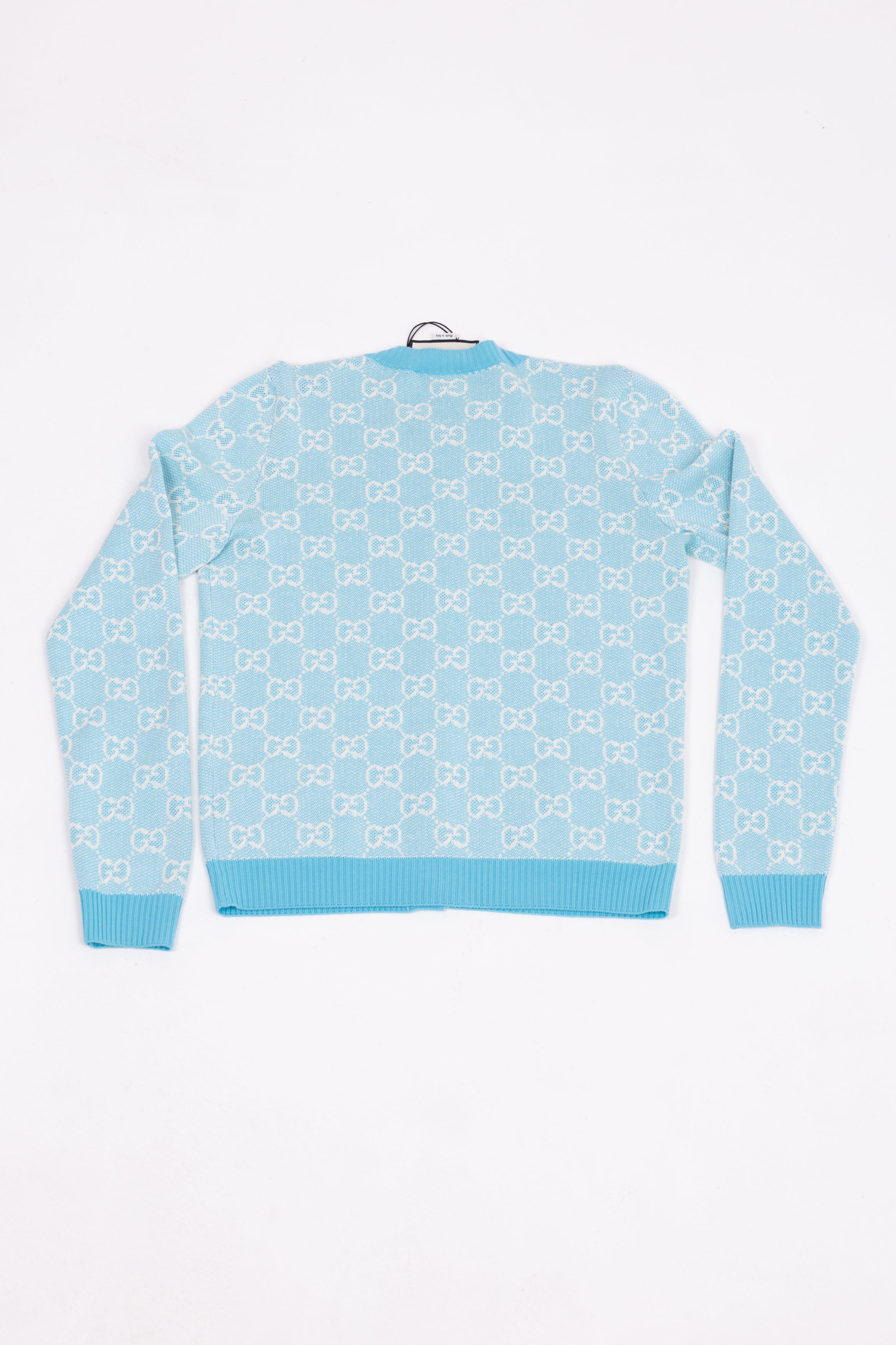 gucci cardigan azzurro