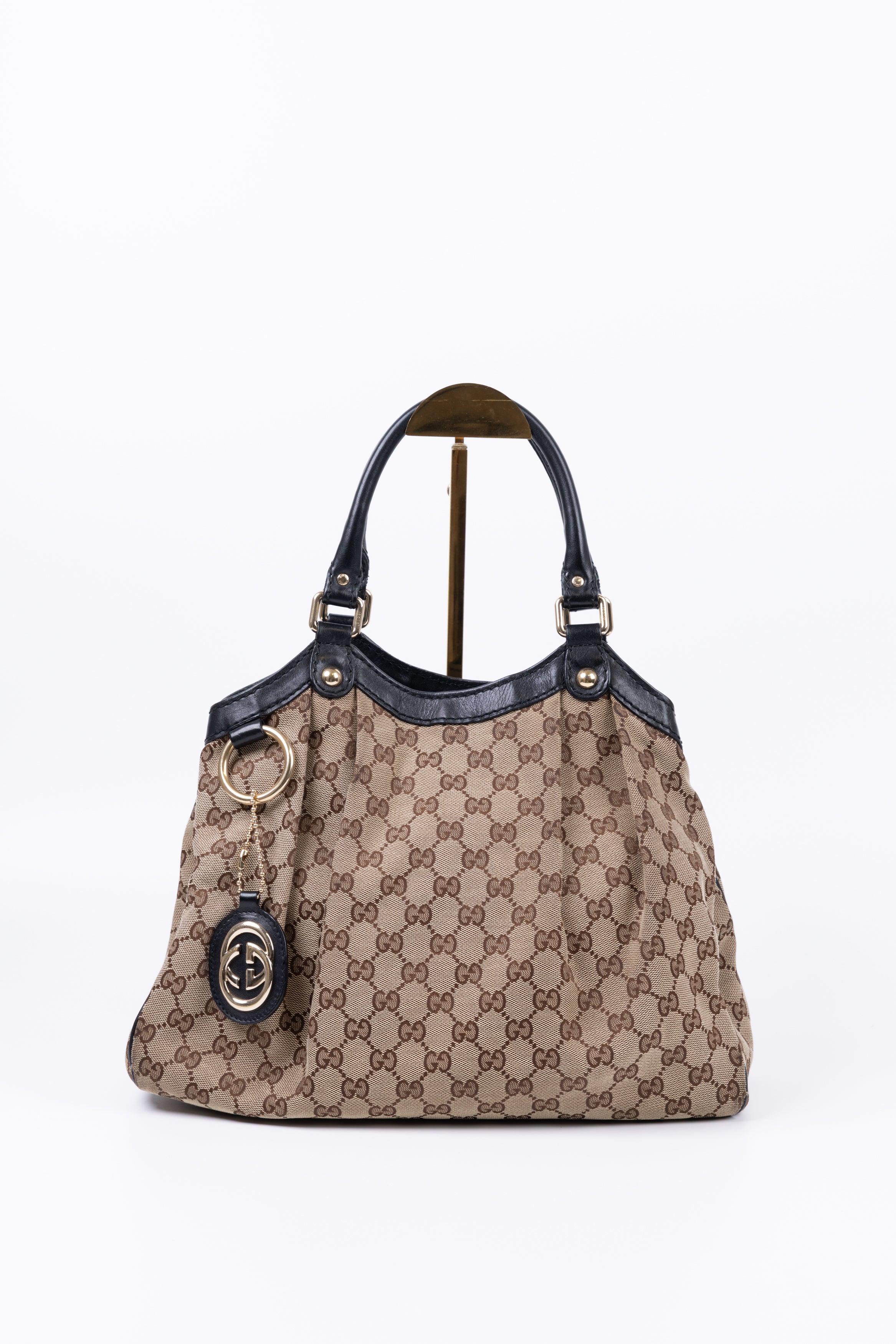 GUCCI BORSA A MANO SUKEY IN TESSUTO GG