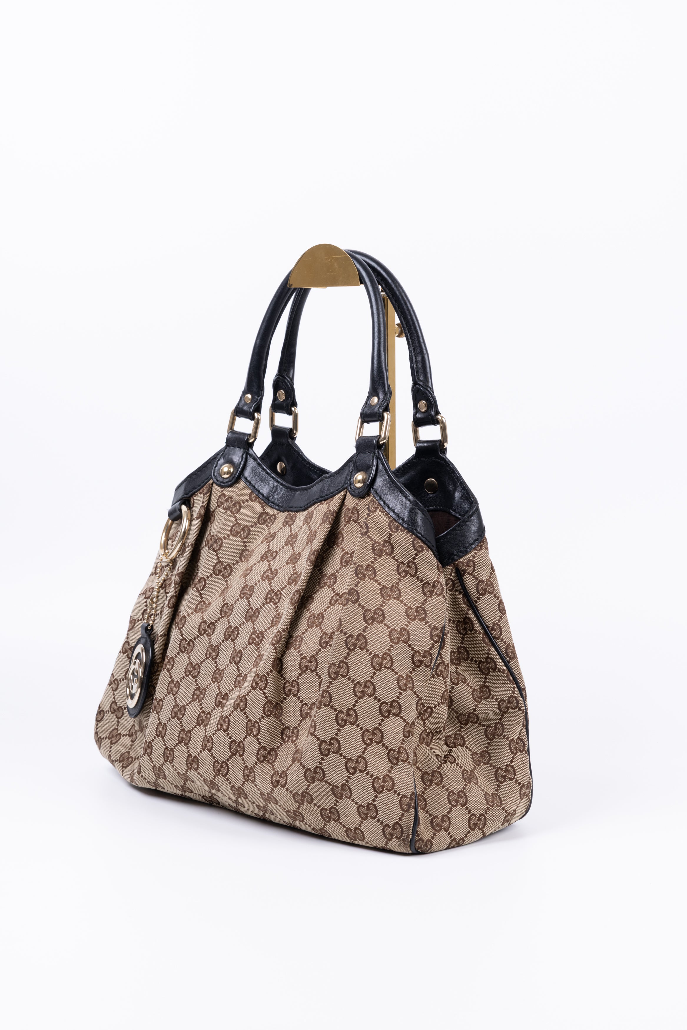 GUCCI BORSA A MANO SUKEY IN TESSUTO GG