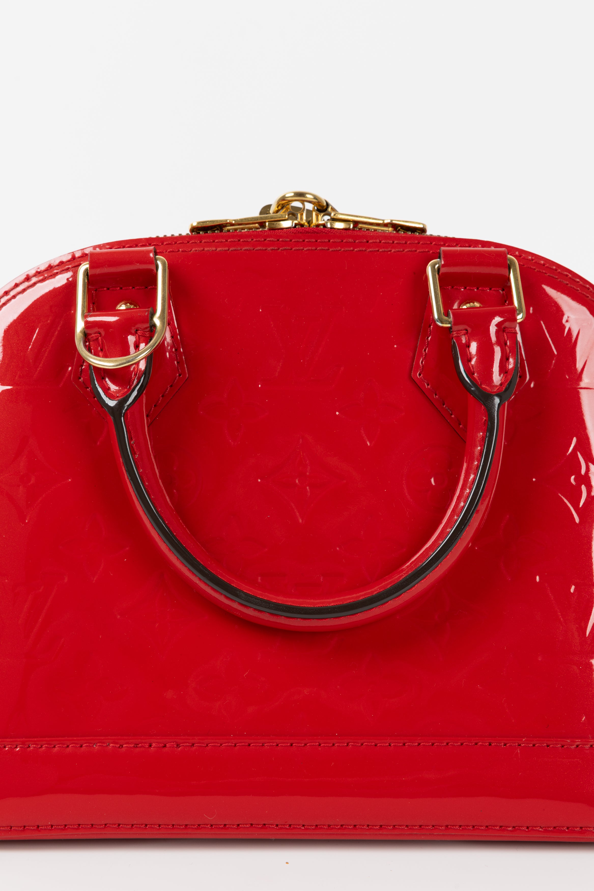 LOUIS VUITTON ALMA IN VERNICE ROSSA BB