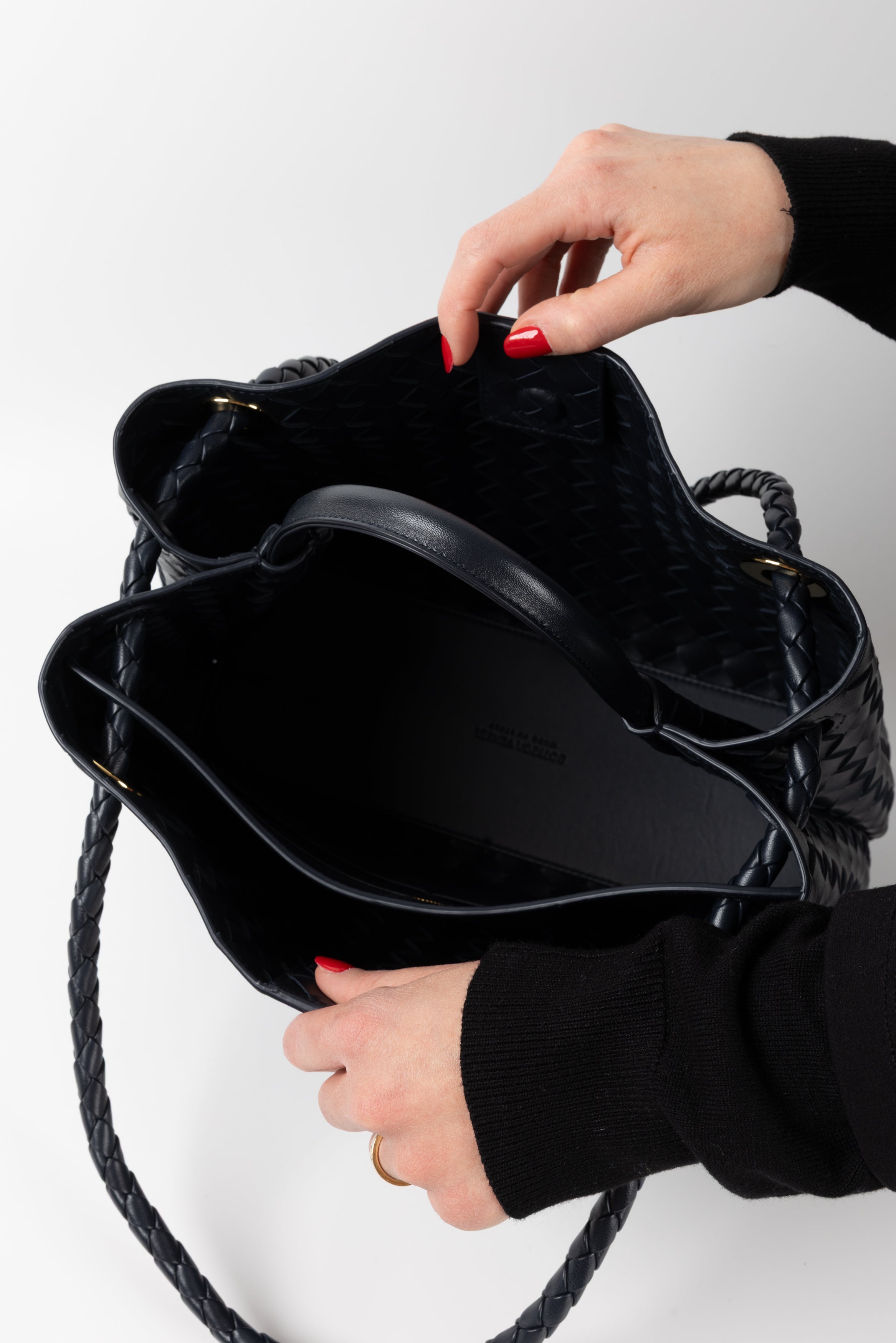 BOTTEGA VENETA ANDIAMO MEDIA BLU