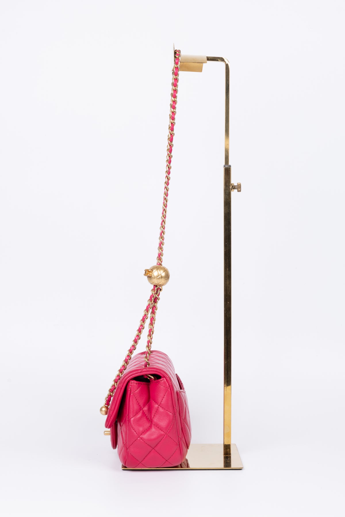 CHANEL MINI SQUARE SFERA MAGENTA